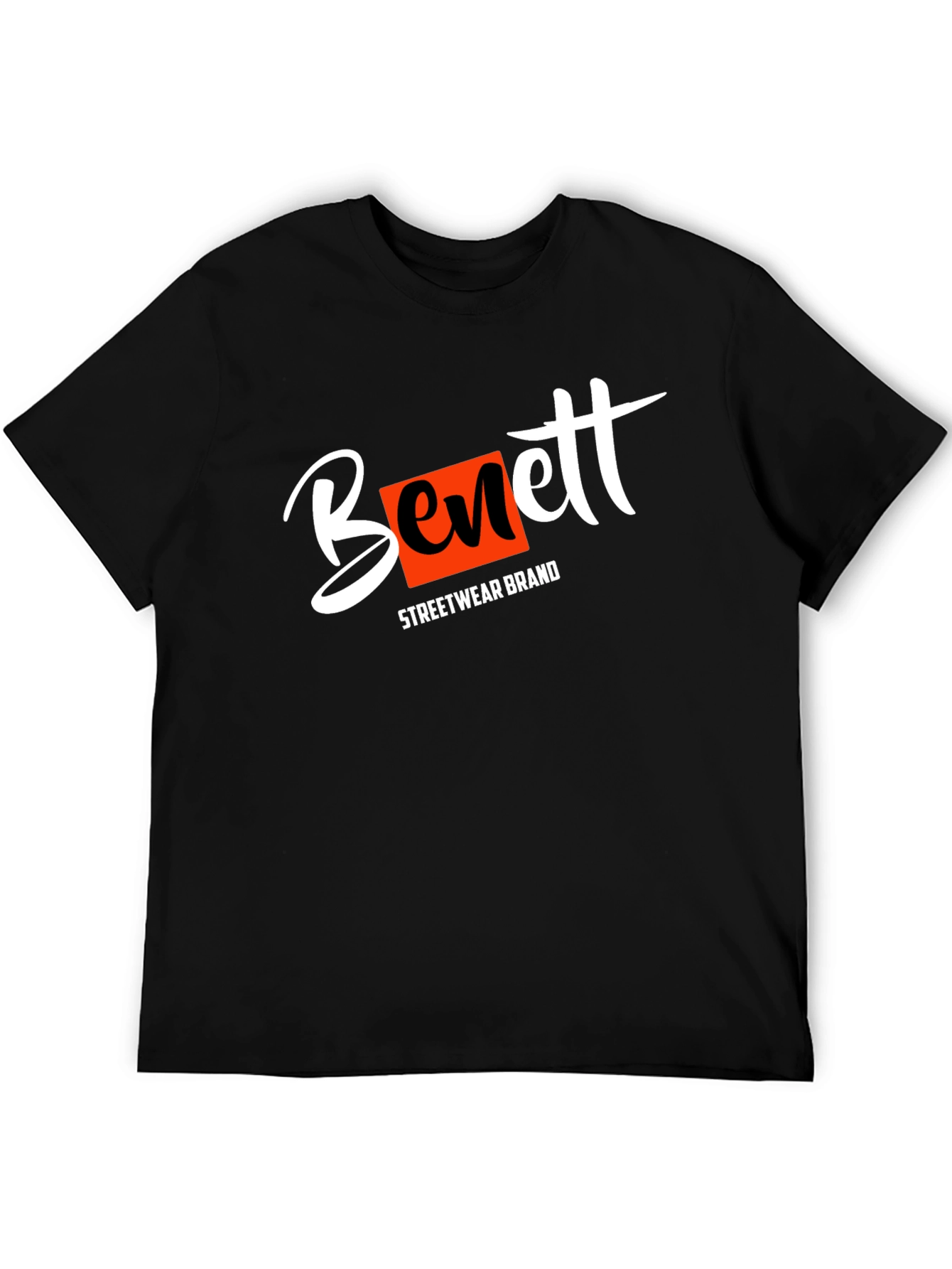 Bennett Streetwear Brand T-Shirt - Black