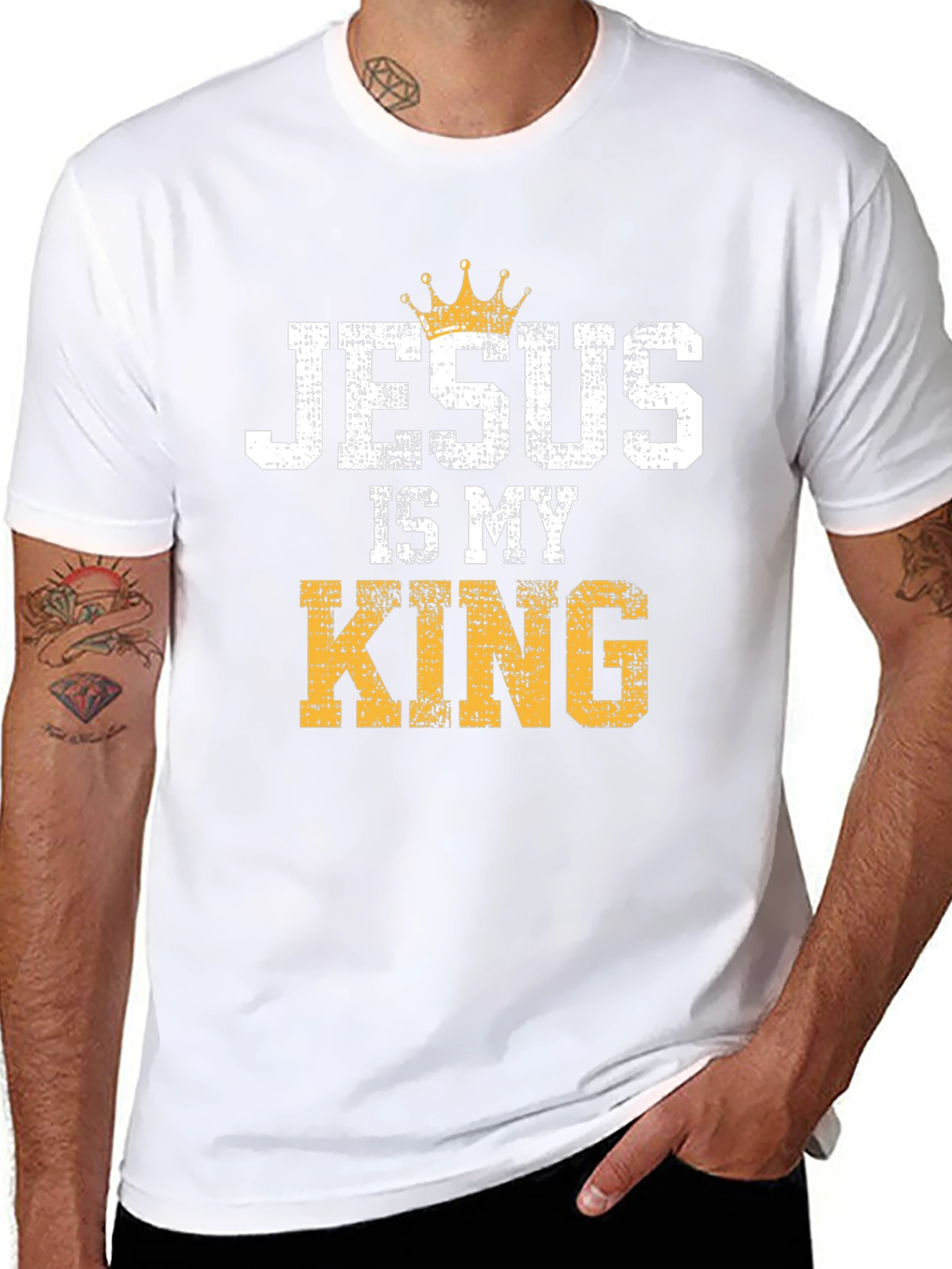 Jesus is My King T-Shirt - Christian Apparel