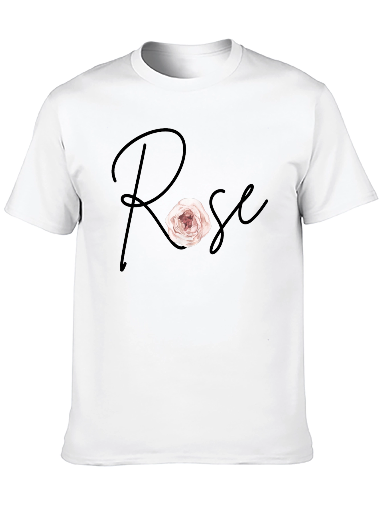 Rose Graphic Tee - Stylish Casual Wear