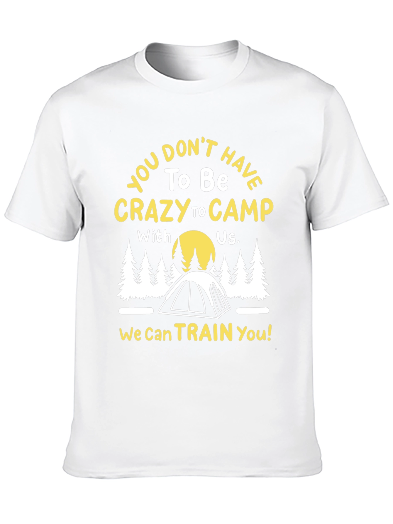 Crazy To Camp Graphic Tee