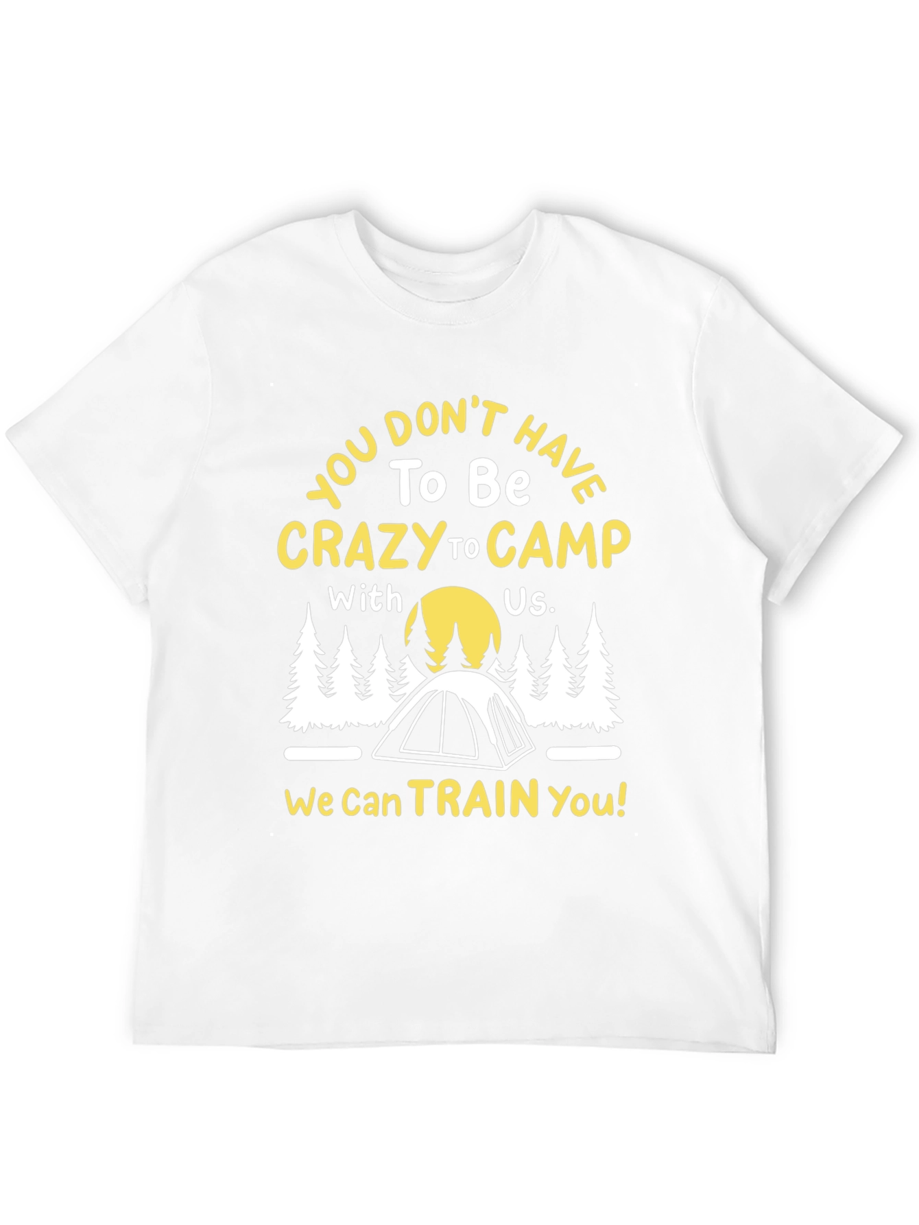 Crazy To Camp Graphic Tee