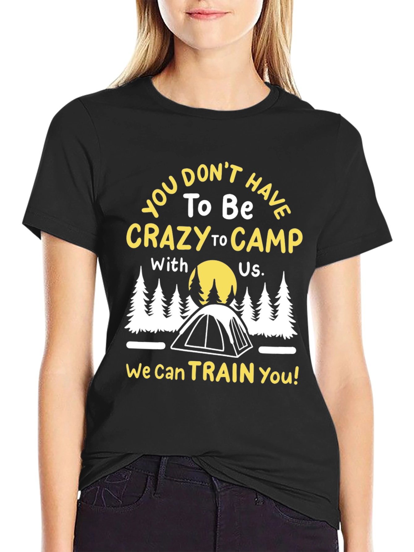 Crazy To Camp Graphic Tee
