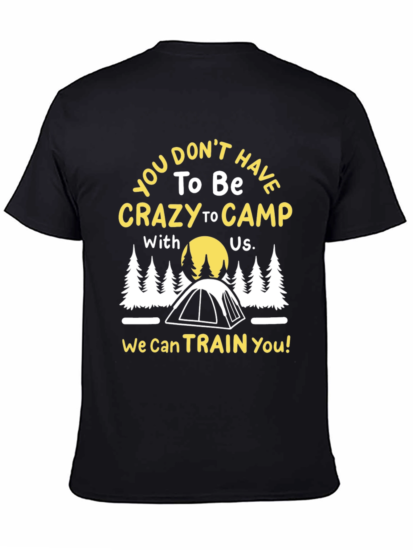 Crazy To Camp Graphic Tee
