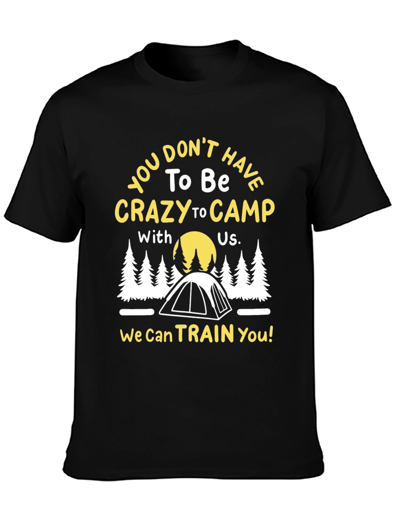 Crazy To Camp Graphic Tee