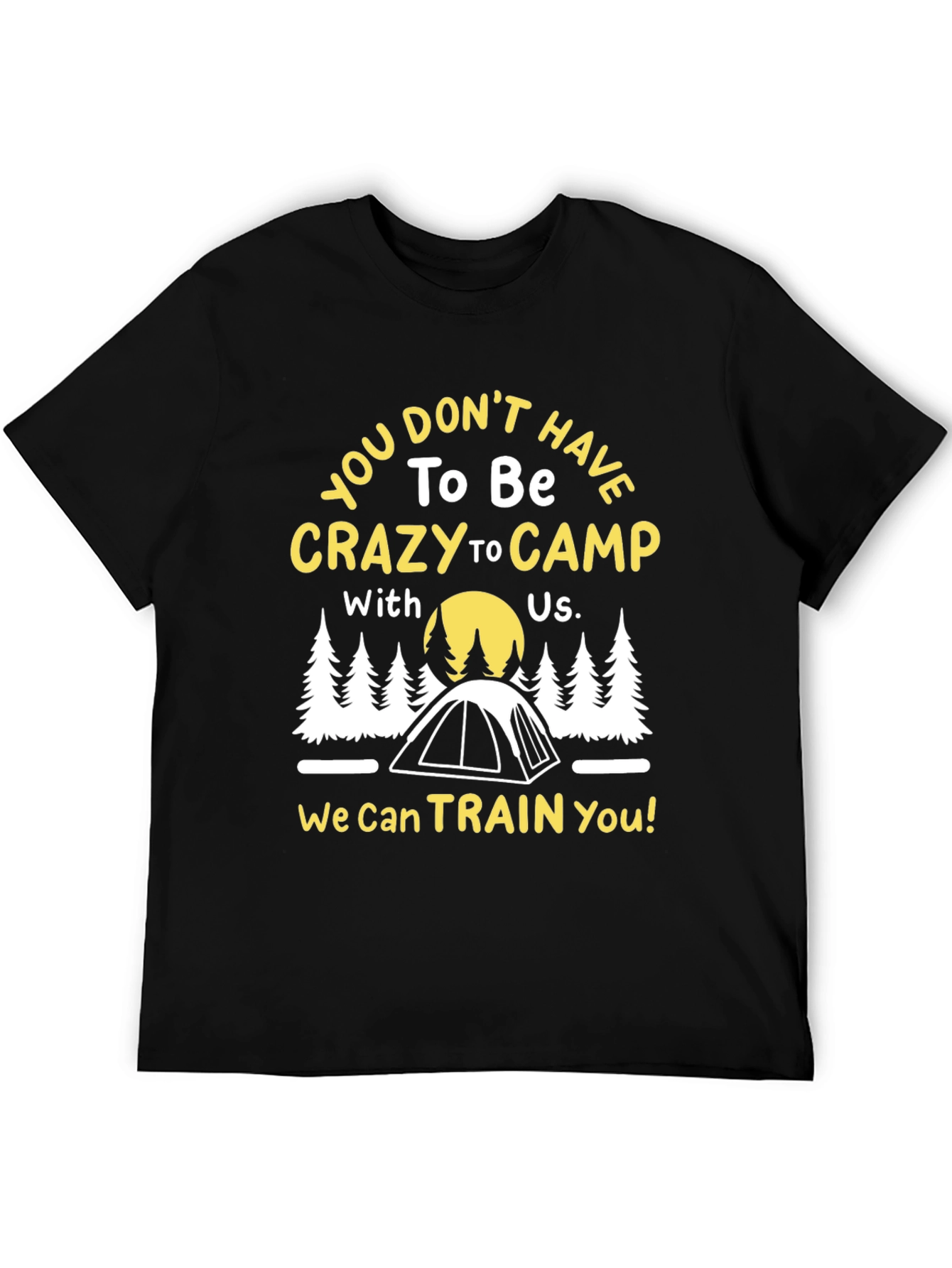 Crazy To Camp Graphic Tee