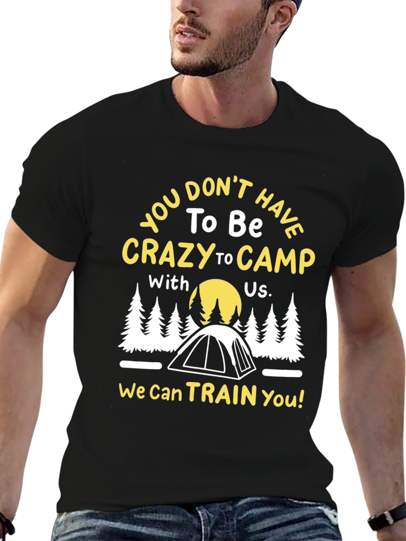 Crazy To Camp Graphic Tee