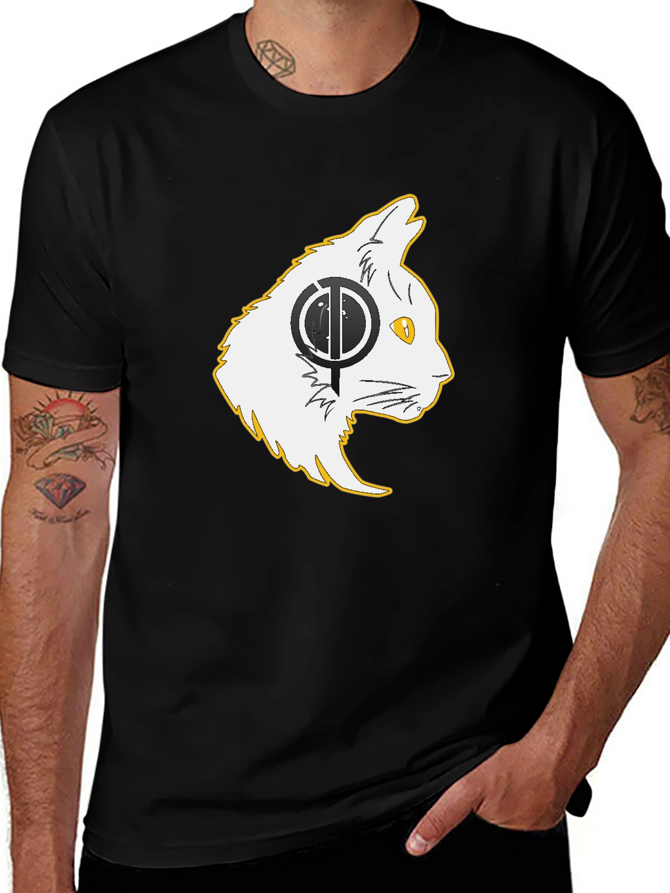 Black Cat T-Shirt: Stylish & Unique Design