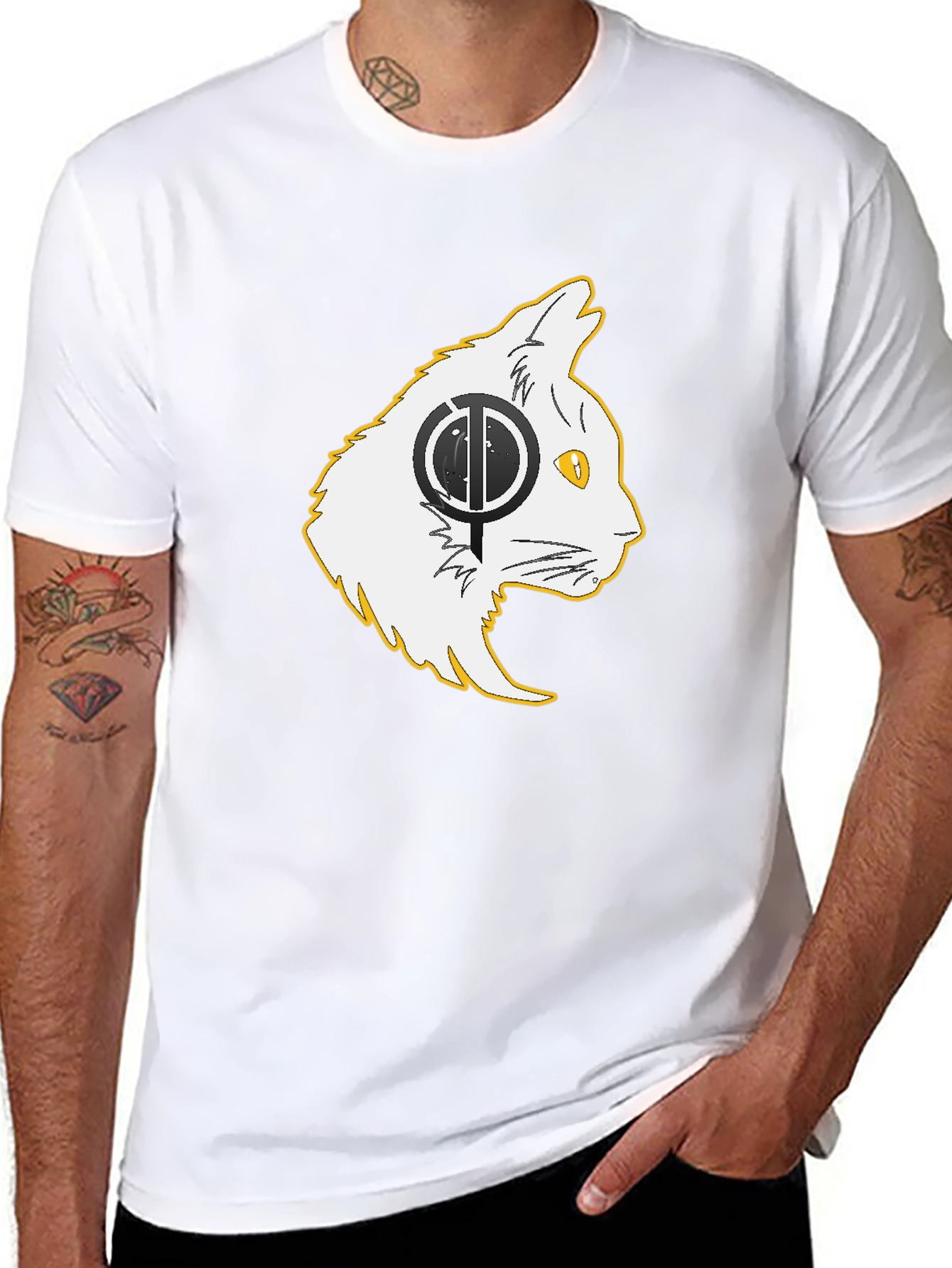 Black Cat T-Shirt: Stylish & Unique Design