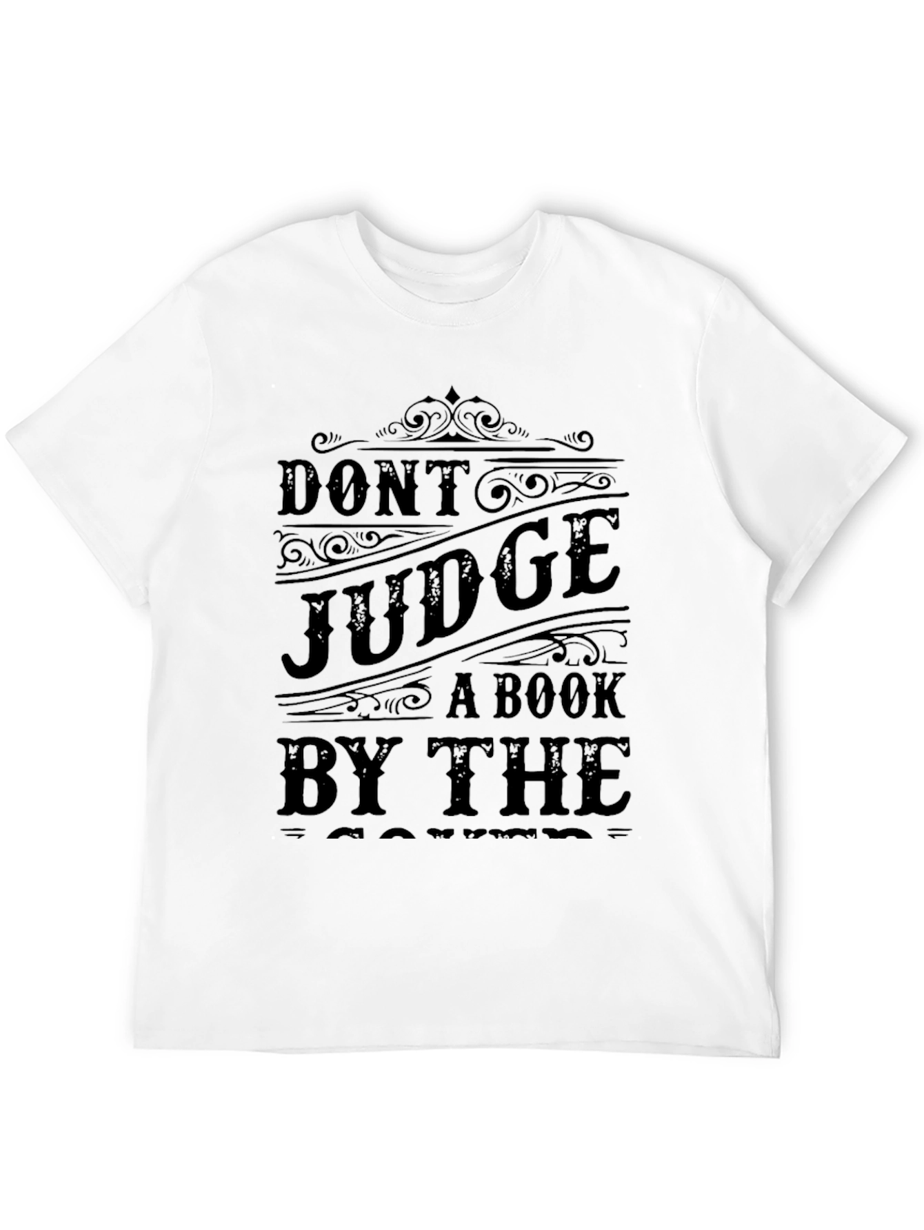 Dont Judge Book By Cover Graphic T-Shirt