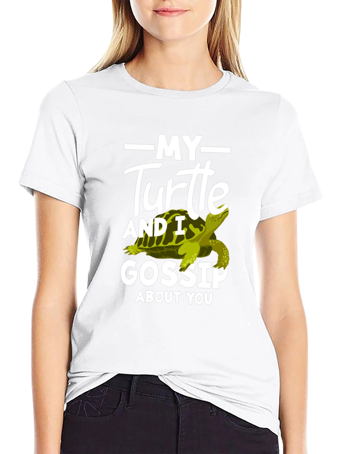 My Turtle and I Gossip About You T-Shirt