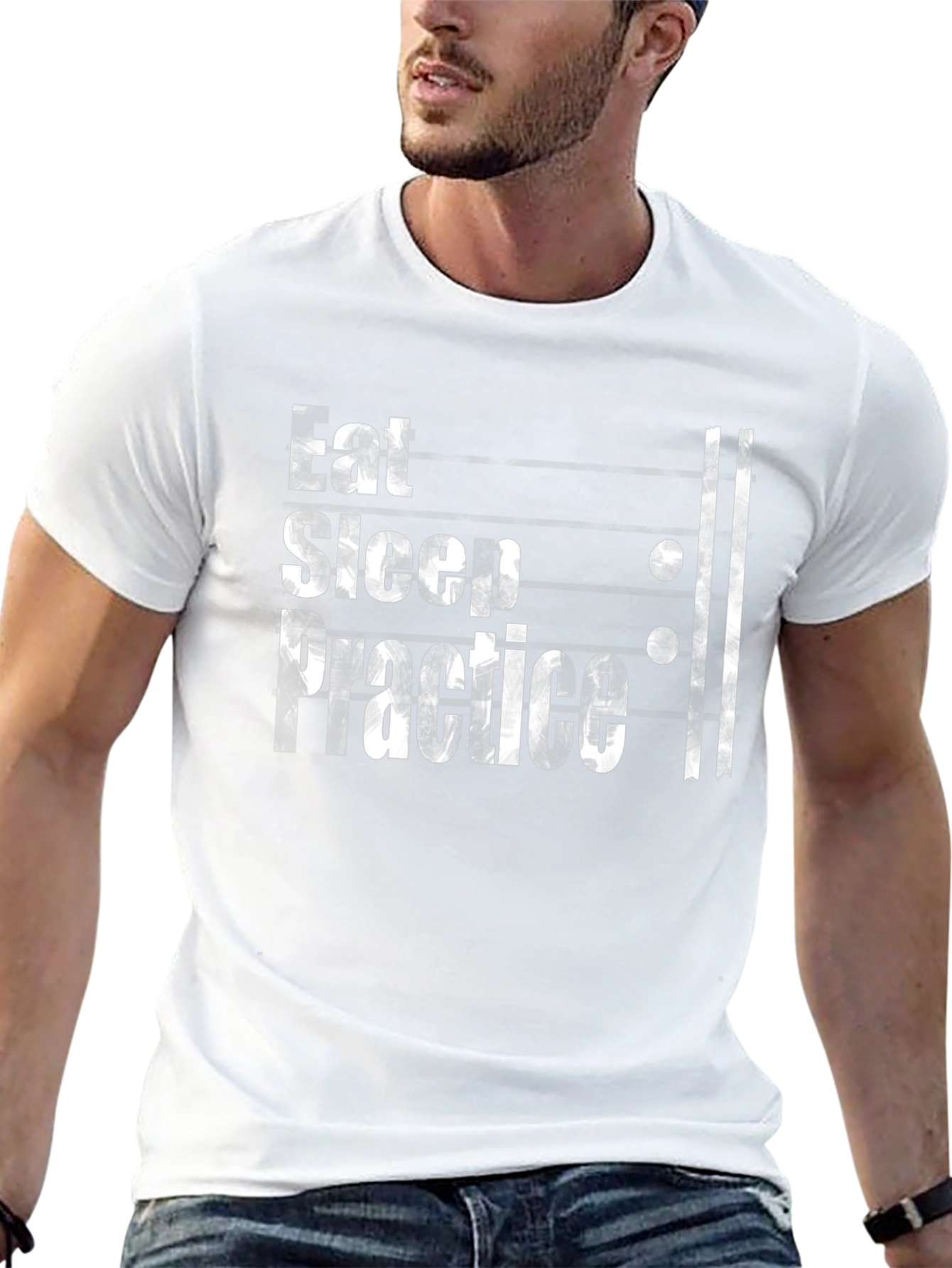 Eat Sleep Practice T-Shirt - Musicians Tee