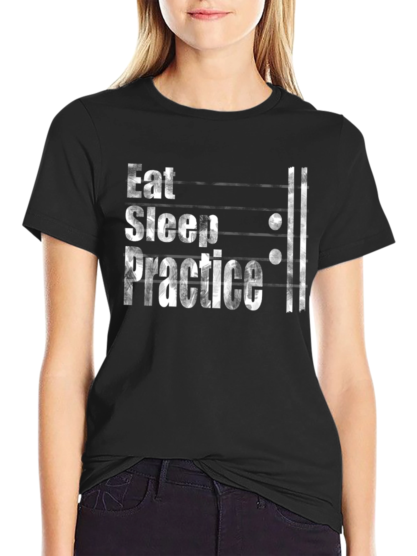 Eat Sleep Practice T-Shirt - Musicians Tee