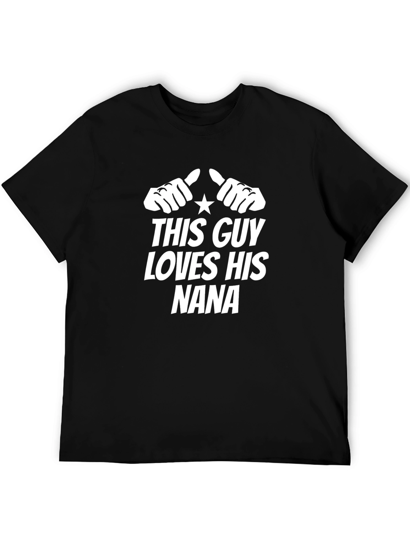 This Guy Loves His Nana Graphic T-Shirt