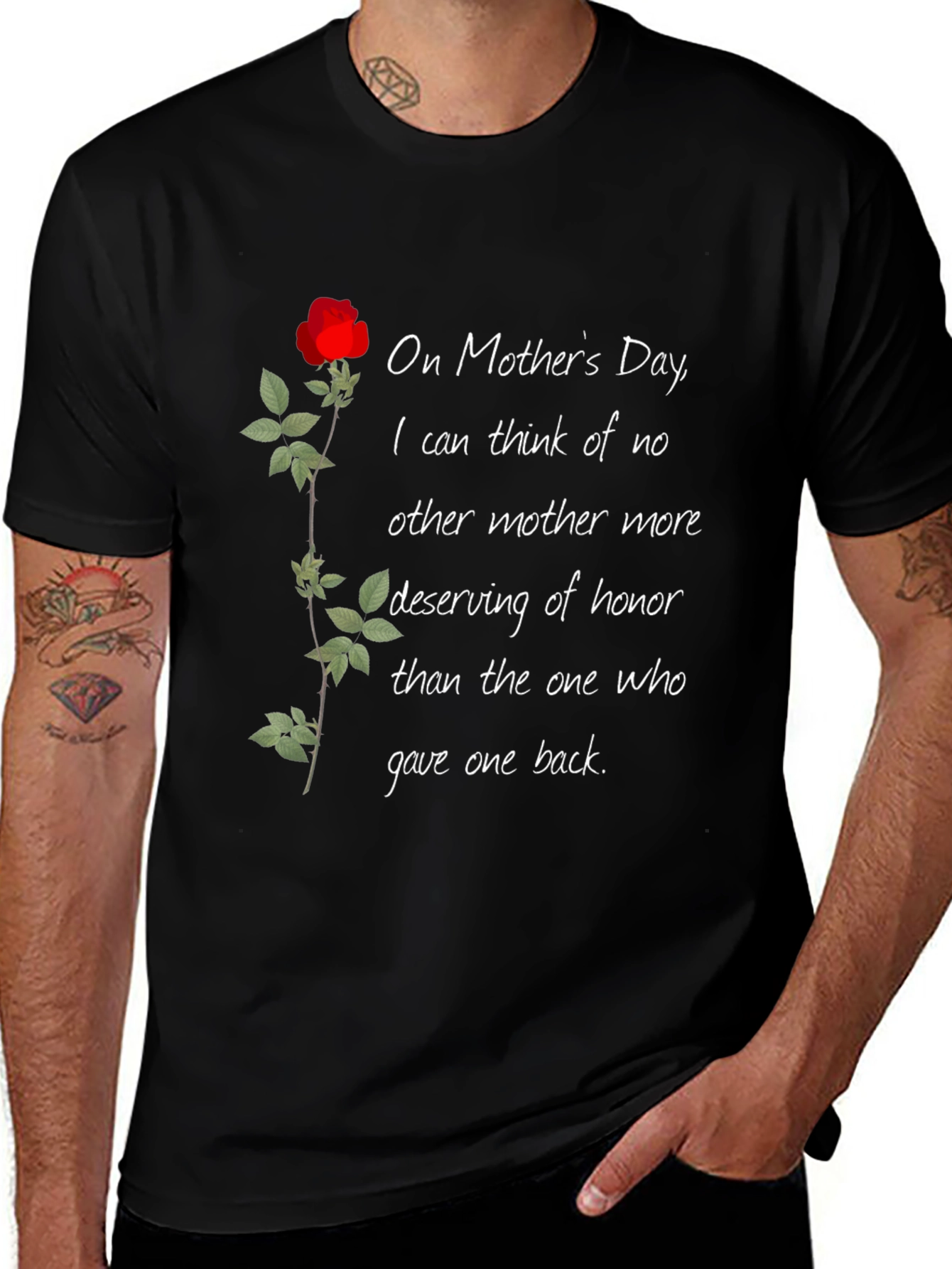 Mothers Day Rose T-Shirt