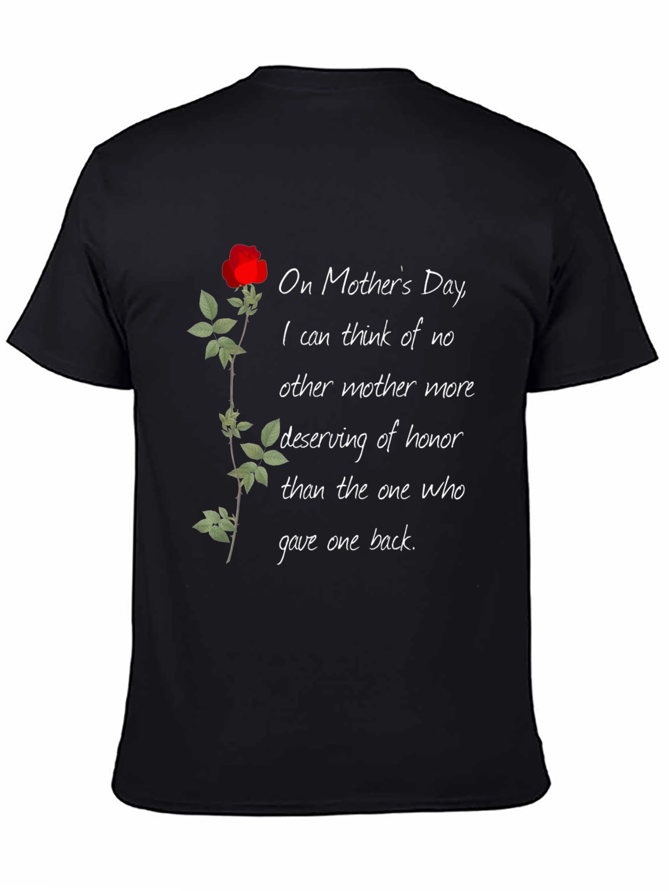 Mothers Day Rose T-Shirt
