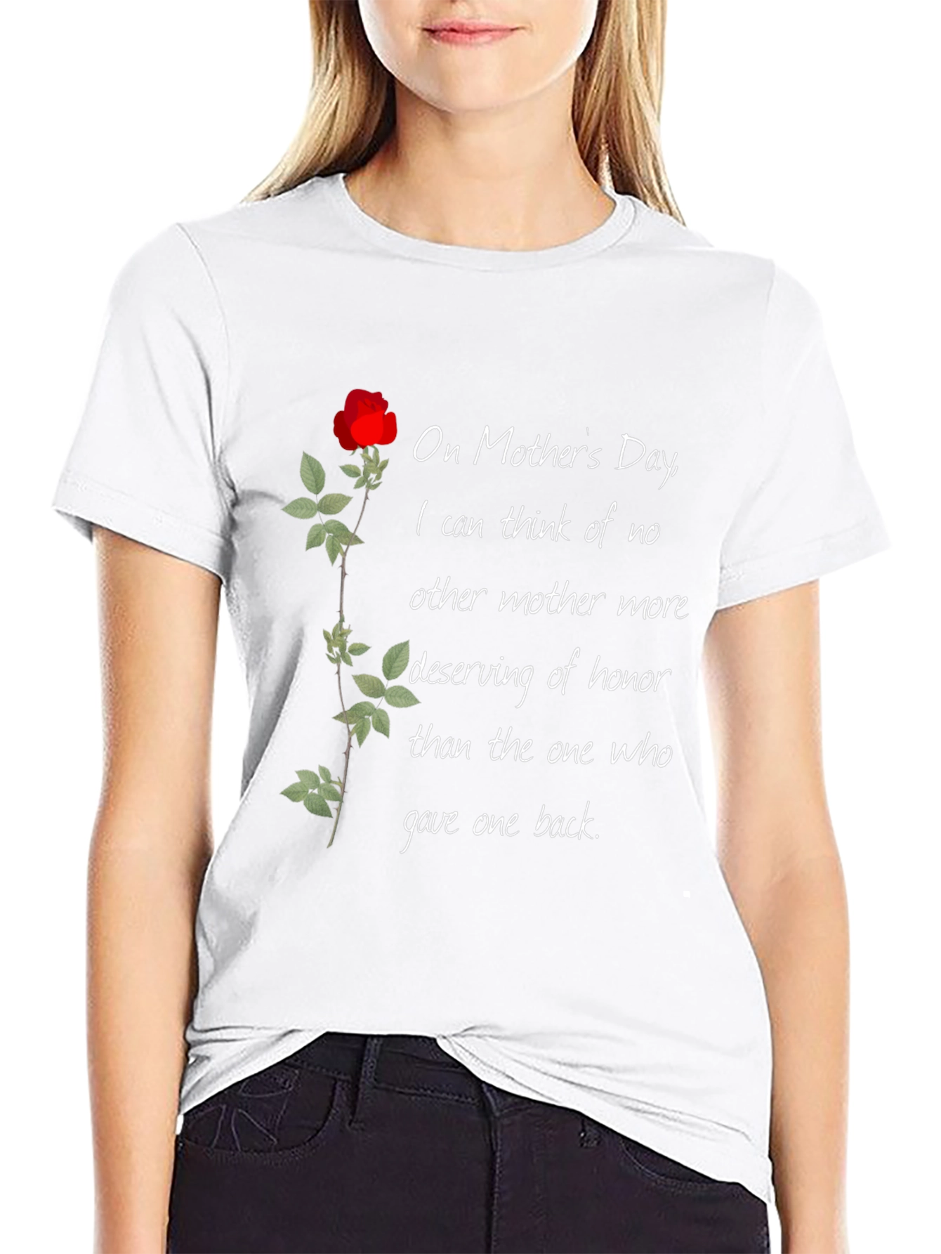 Mothers Day Rose T-Shirt