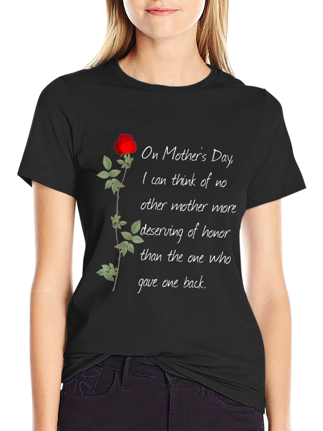 Mothers Day Rose T-Shirt