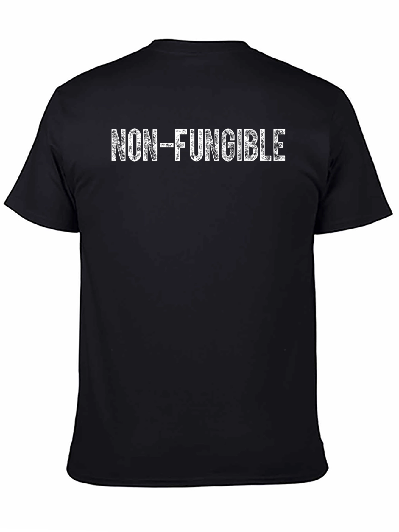 Non-Fungible Crypto T-Shirt - Black Cotton Blend