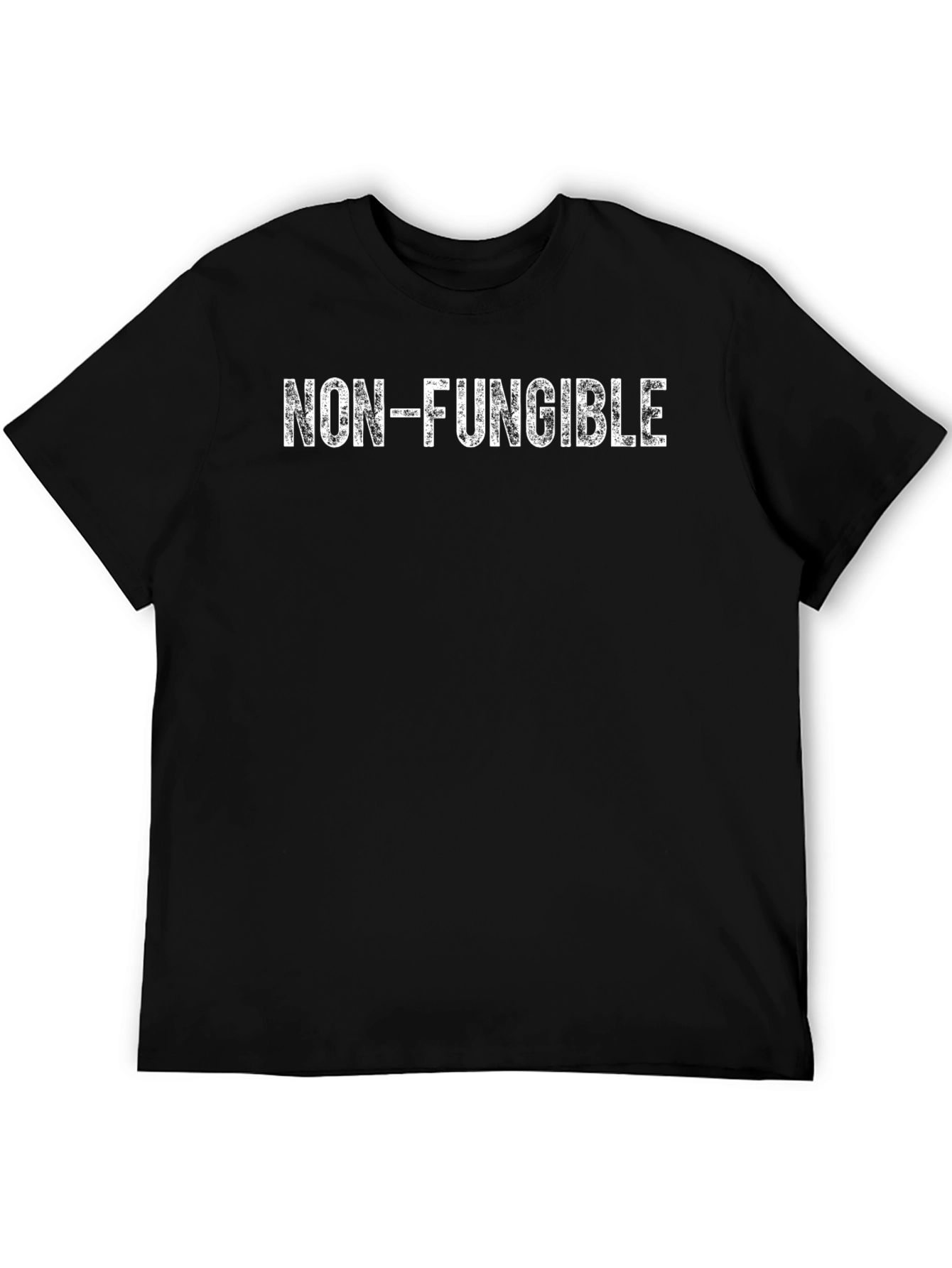 Non-Fungible Crypto T-Shirt - Black Cotton Blend