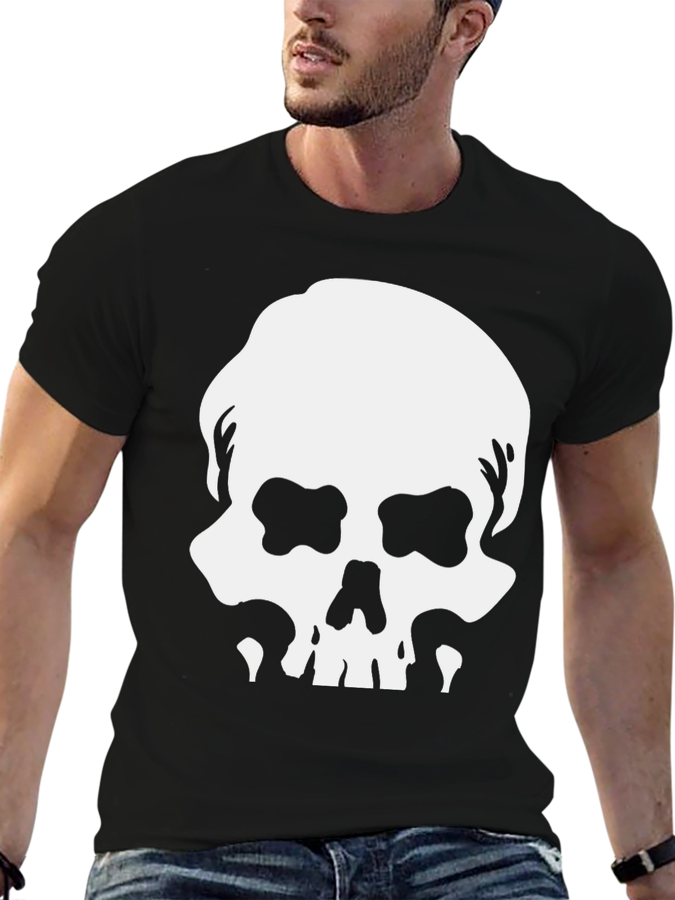 Skull Graphic T-Shirt