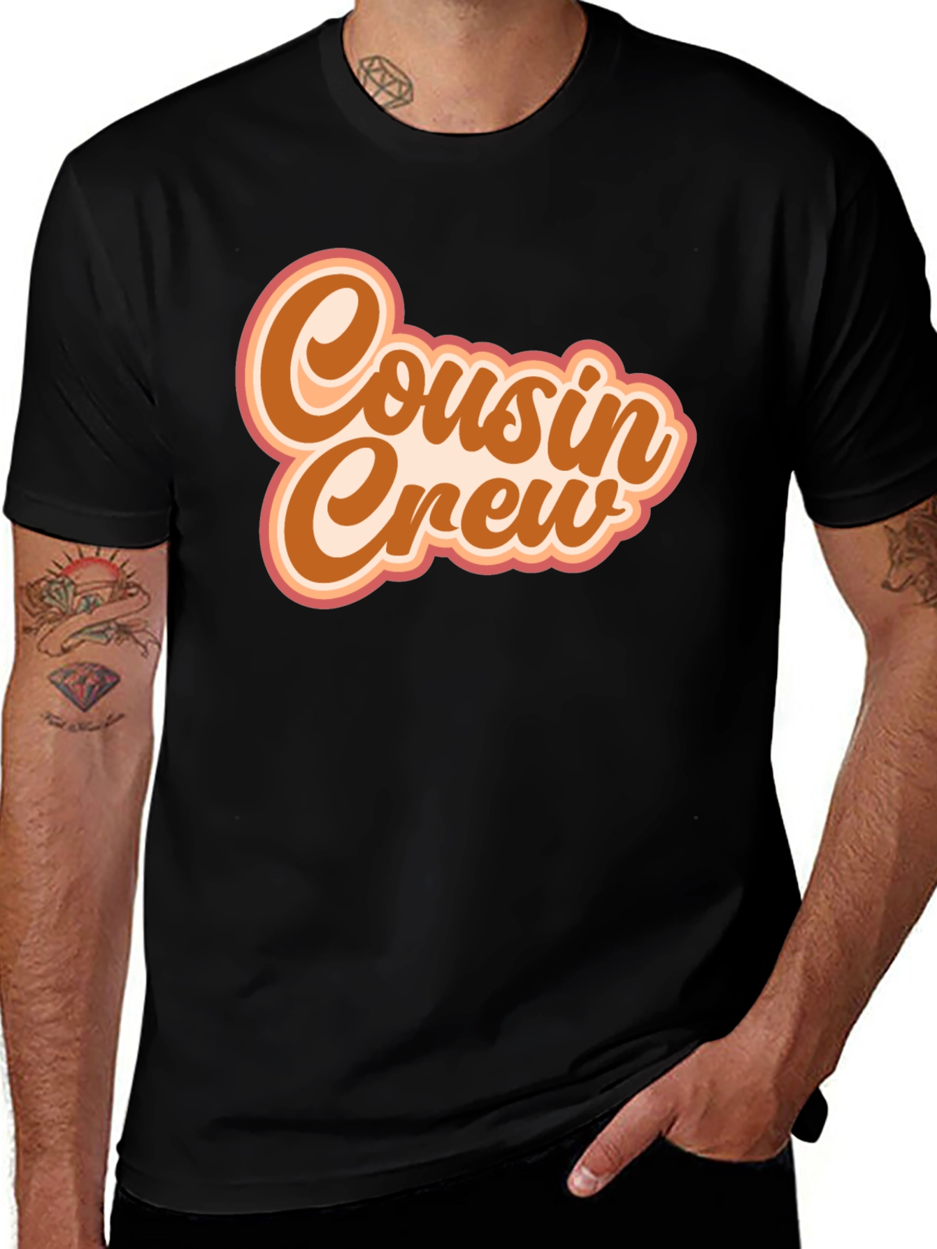 Cousin Crew Retro Graphic T-Shirt