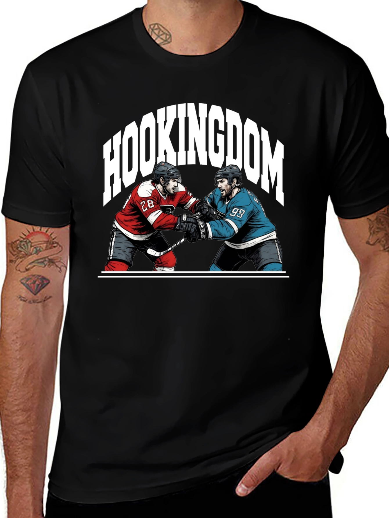 Hookingdom Hockey Graphic Tee