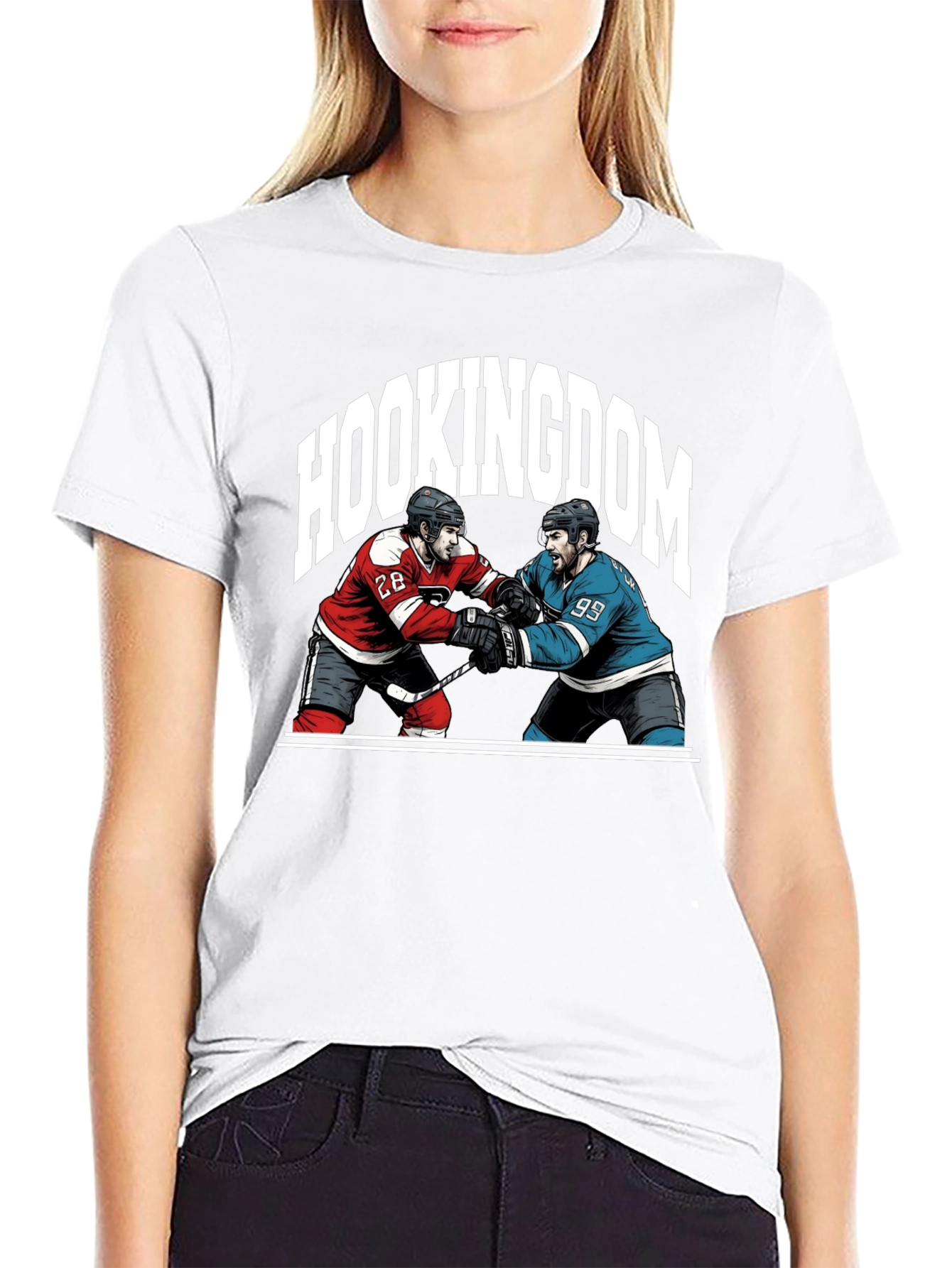 Hookingdom Hockey Graphic Tee