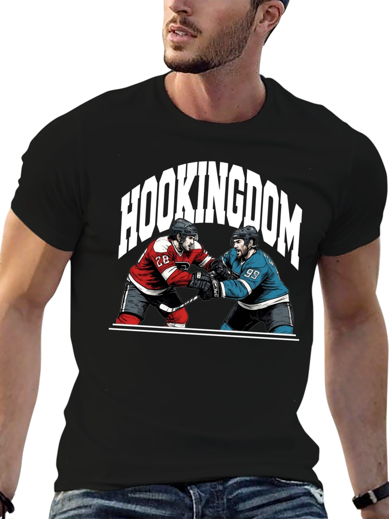 Hookingdom Hockey Graphic Tee