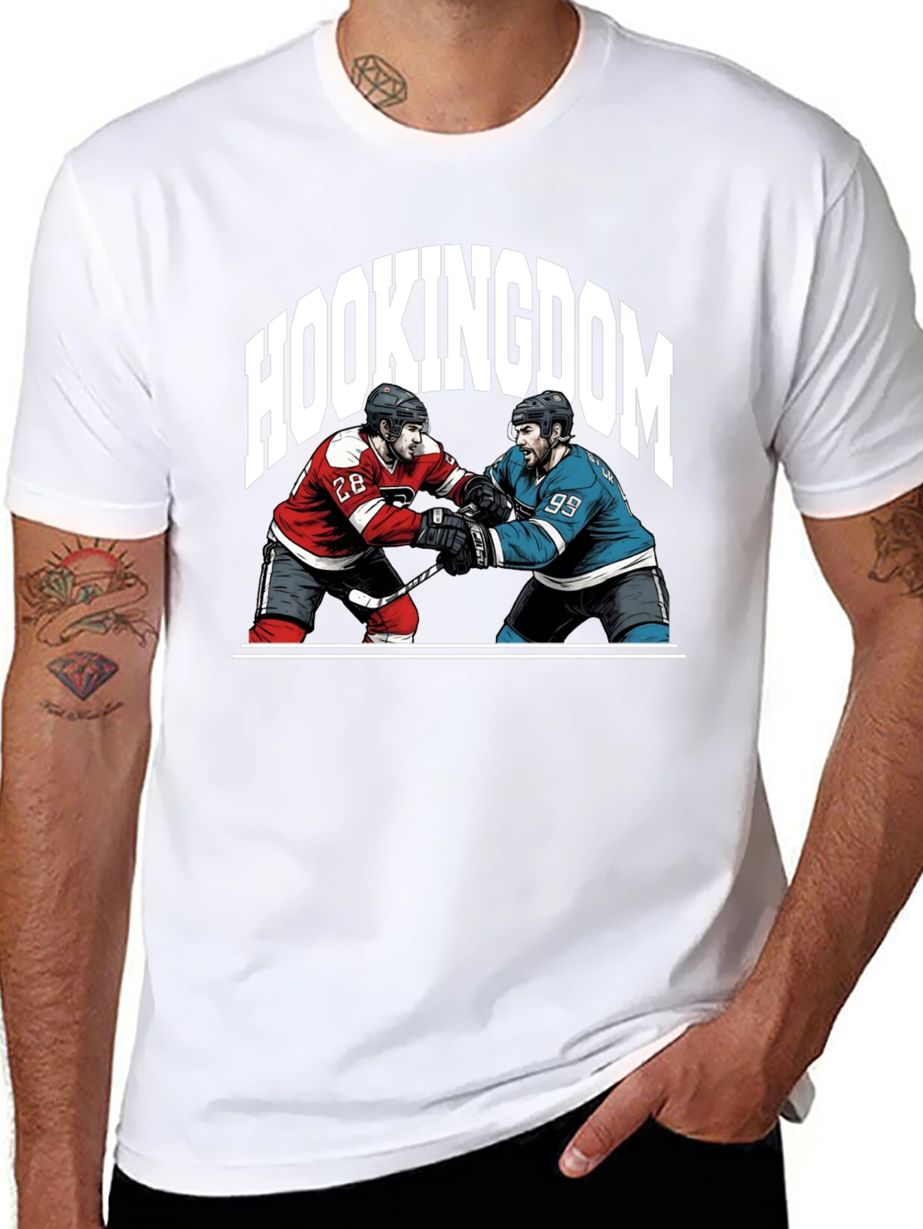Hookingdom Hockey Graphic Tee