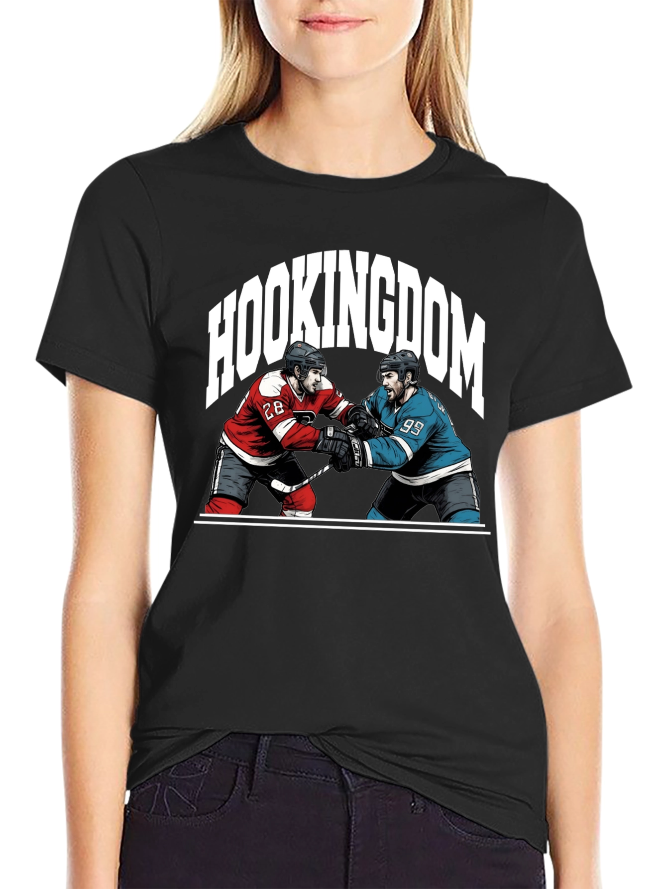 Hookingdom Hockey Graphic Tee