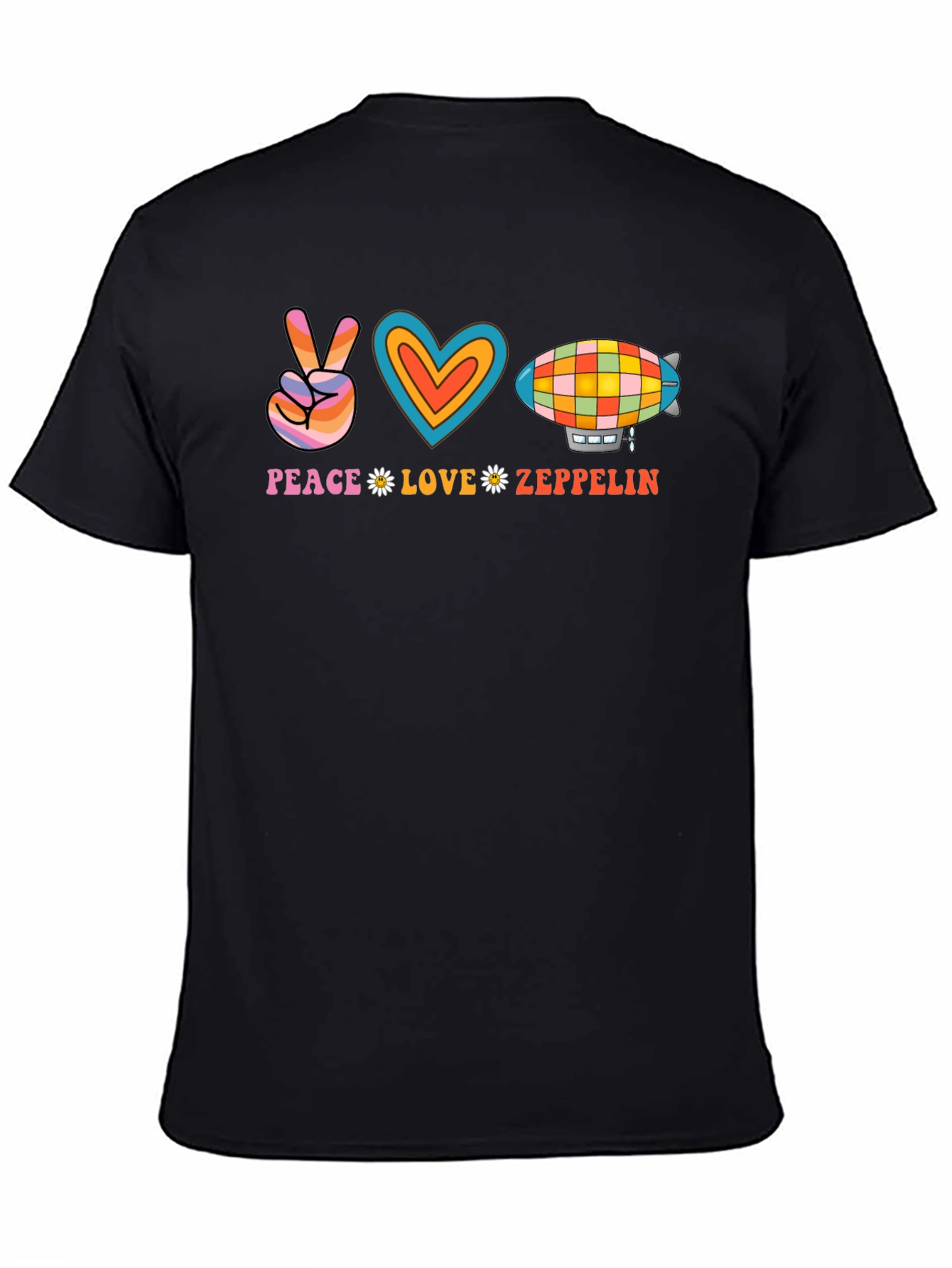 Peace Love Zeppelin Graphic Tee