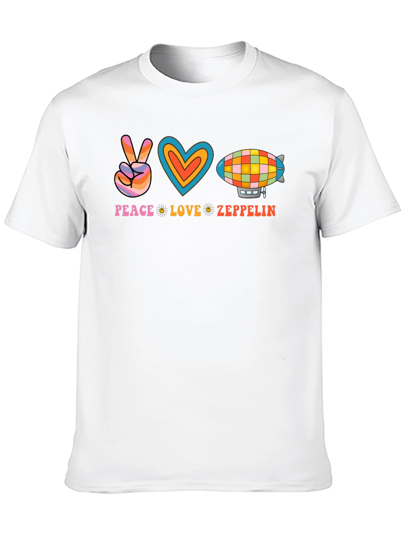 Peace Love Zeppelin Graphic Tee