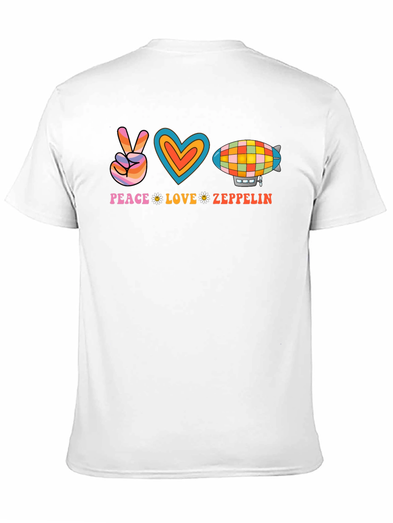 Peace Love Zeppelin Graphic Tee