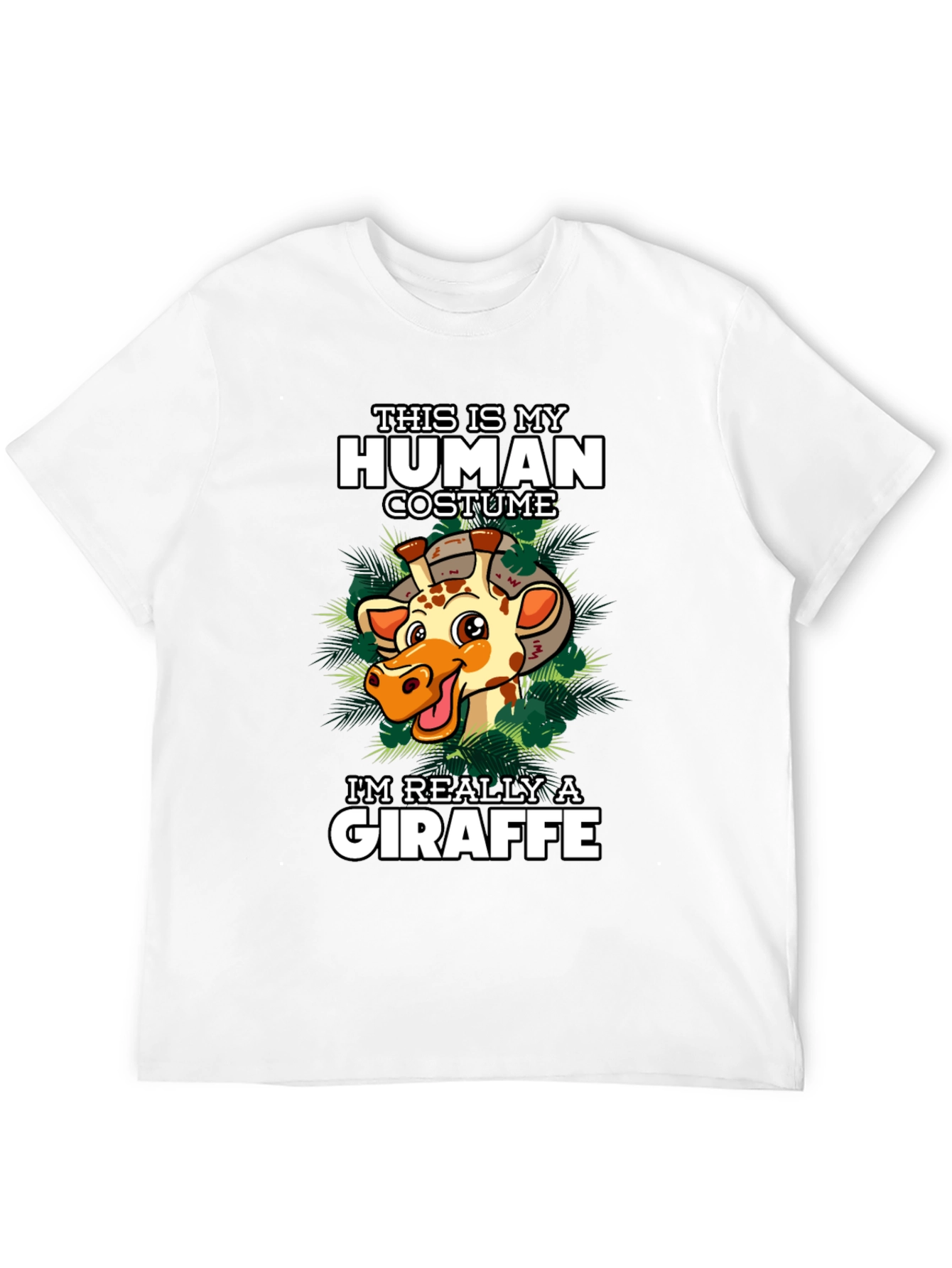 Human Costume Giraffe T-Shirt