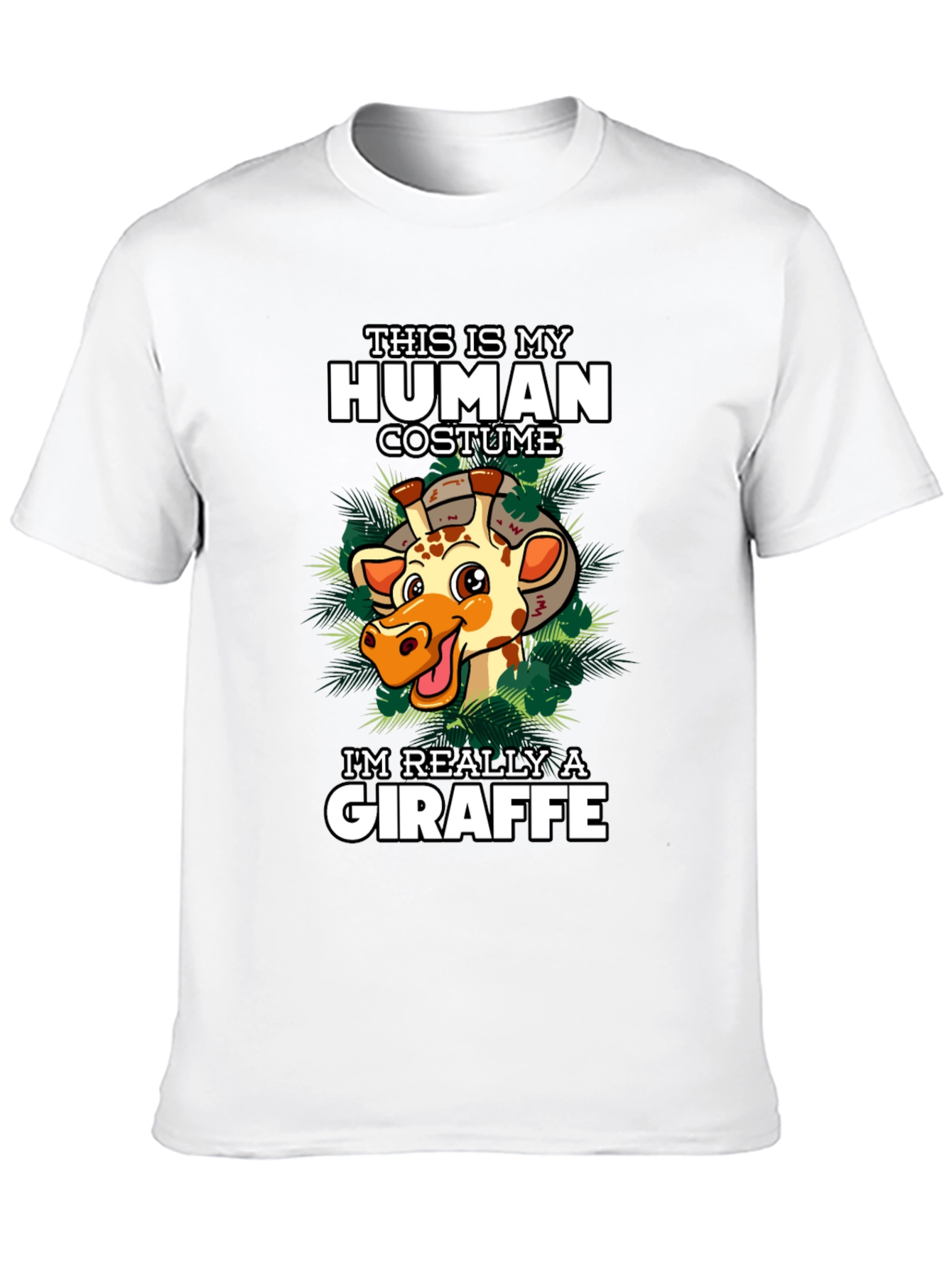 Human Costume Giraffe T-Shirt