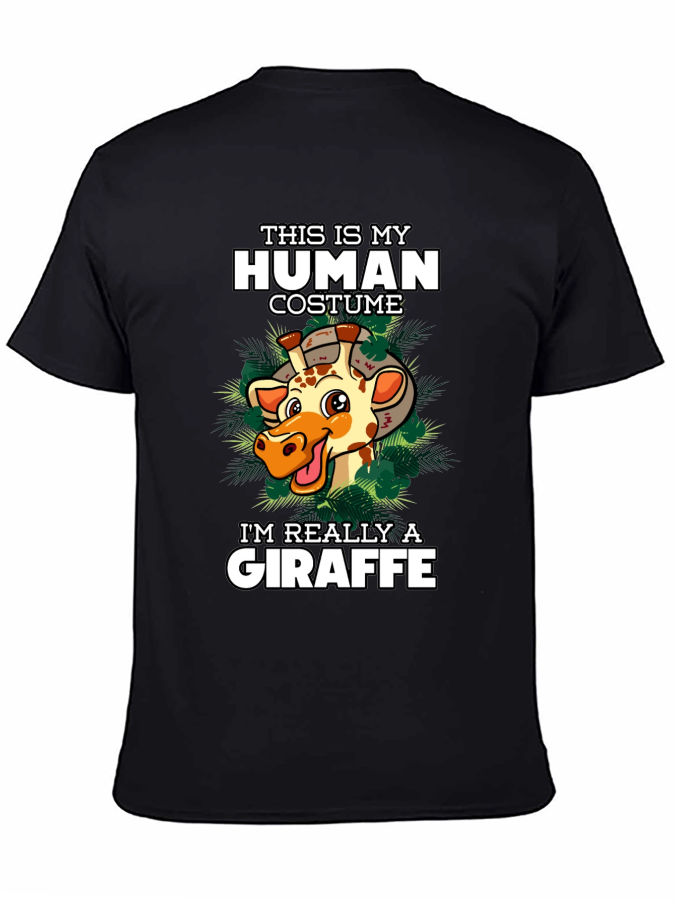 Human Costume Giraffe T-Shirt