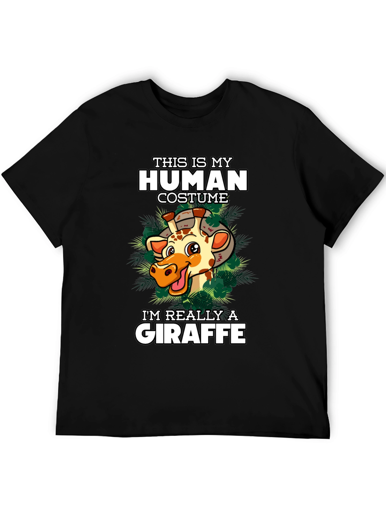 Human Costume Giraffe T-Shirt