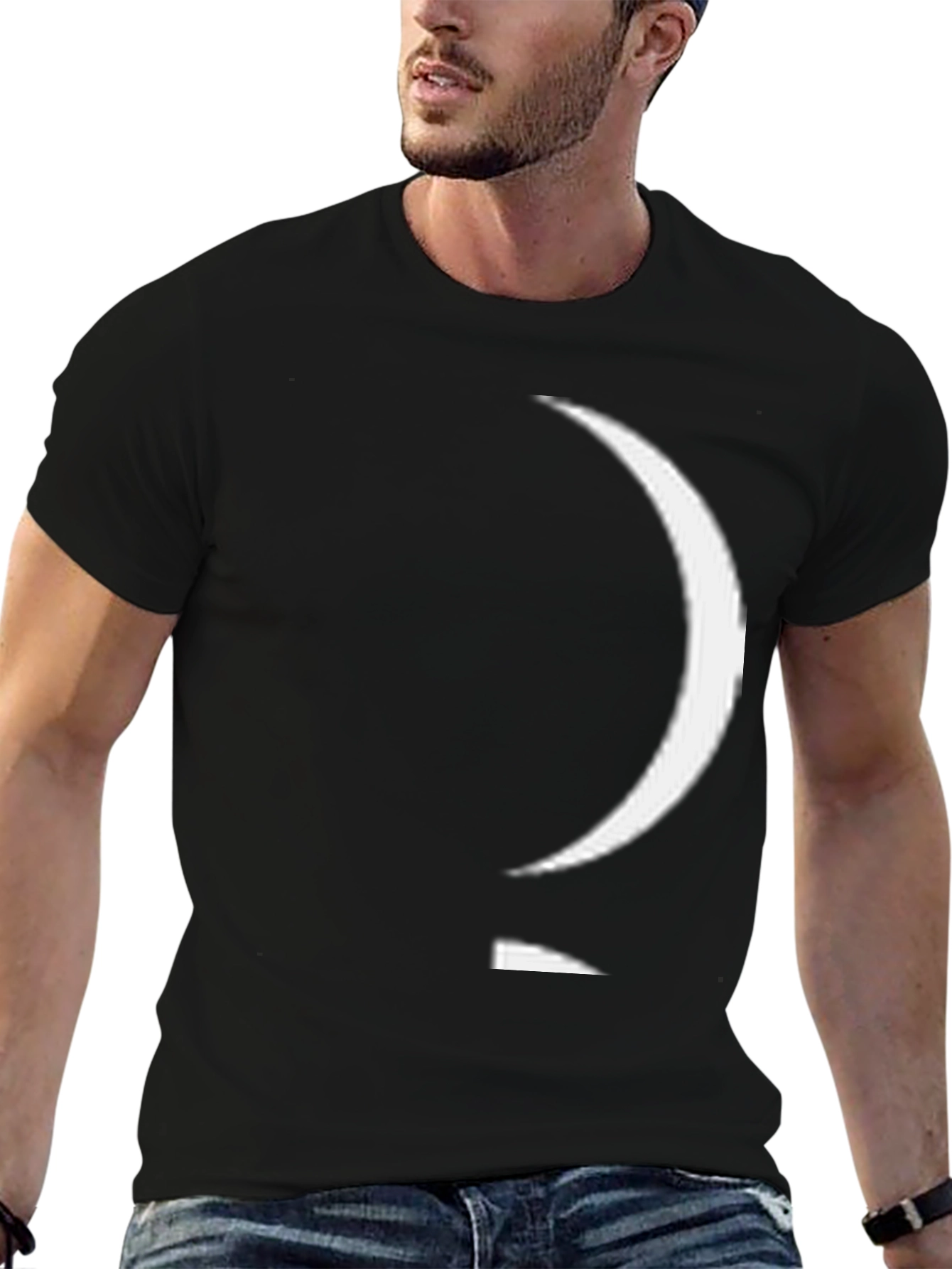 Moon Knight Inspired Black Graphic Tee