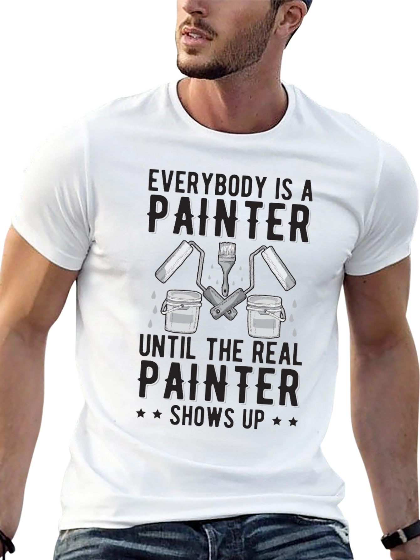 Painter T-Shirt - Humorous Graphic Tee