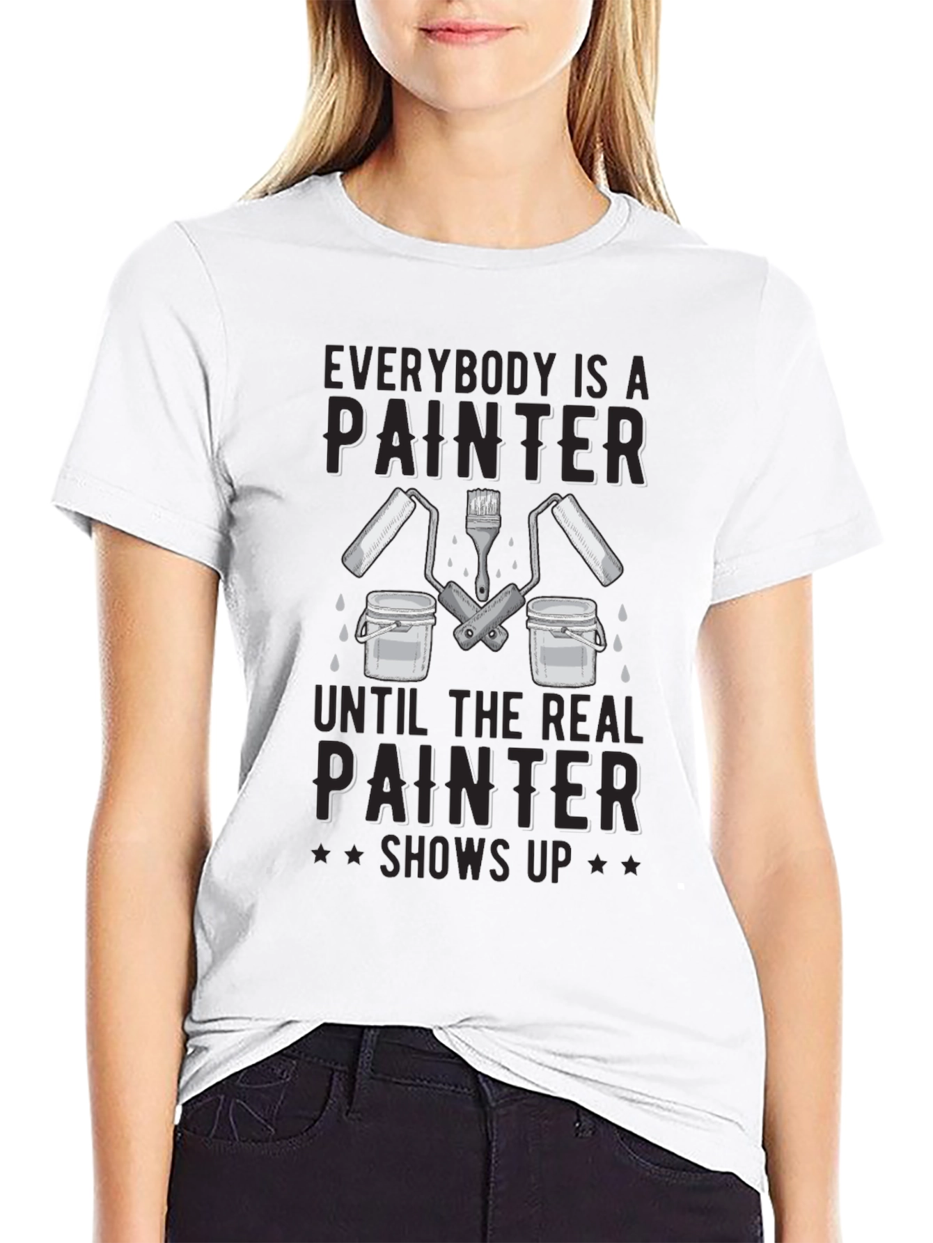 Painter T-Shirt - Humorous Graphic Tee