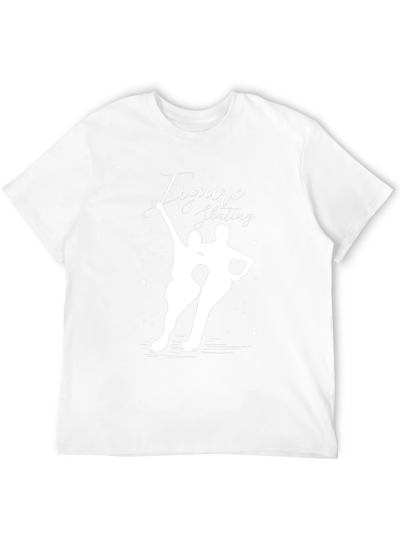 Figure Skating Black Graphic Tee