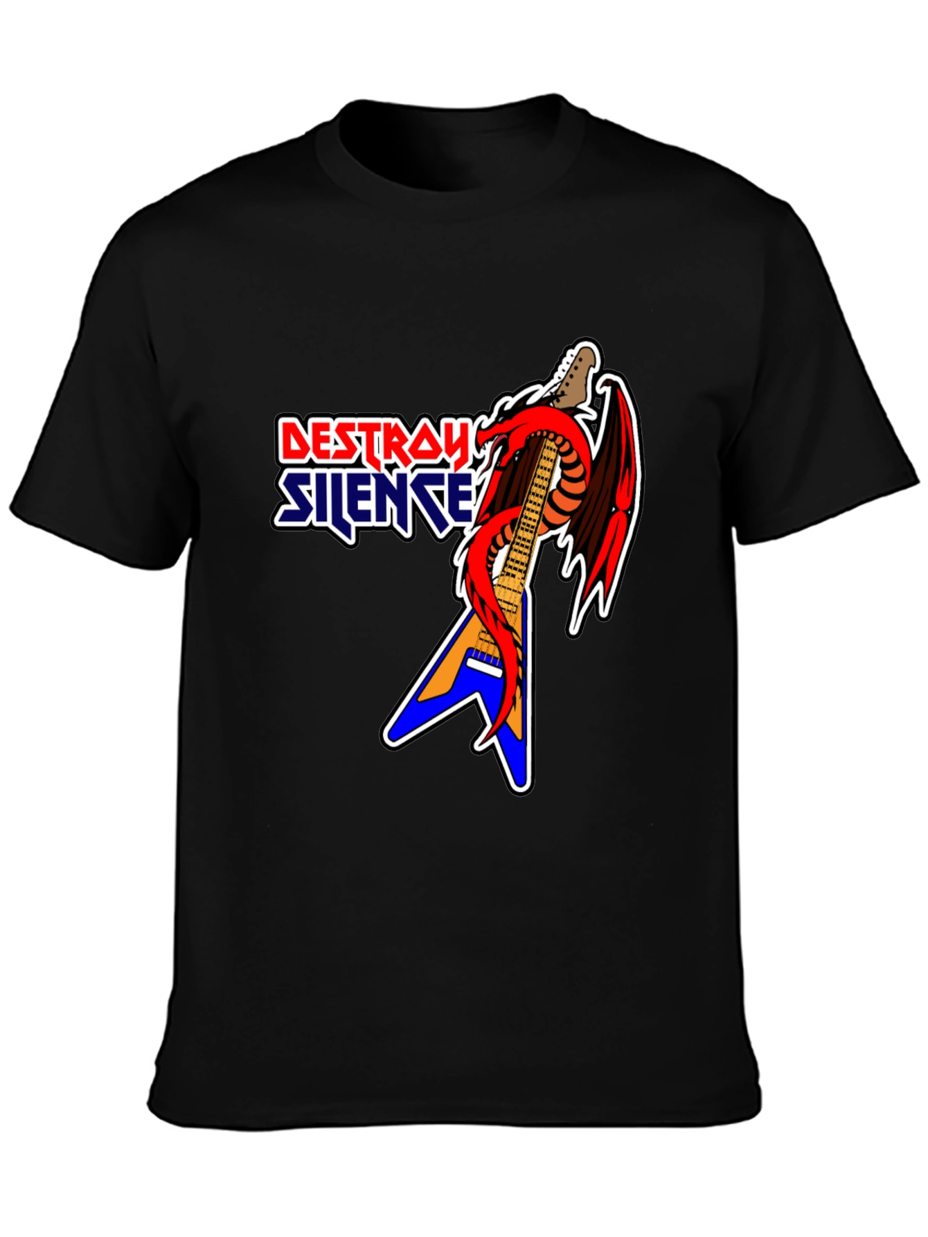 Destroy Silence Graphic Tee