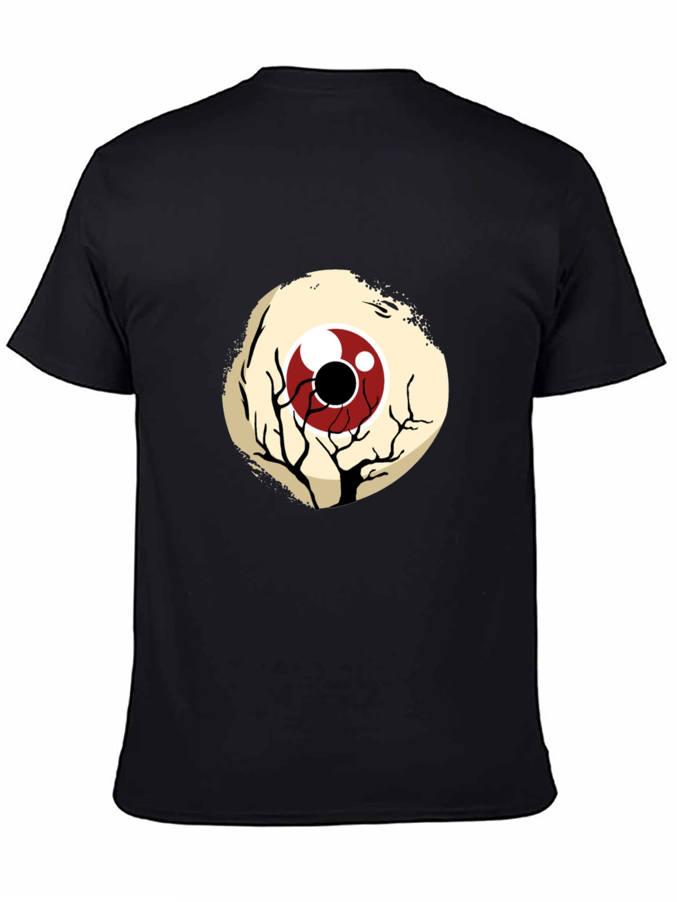 Eyeball Graphic Black T-Shirt