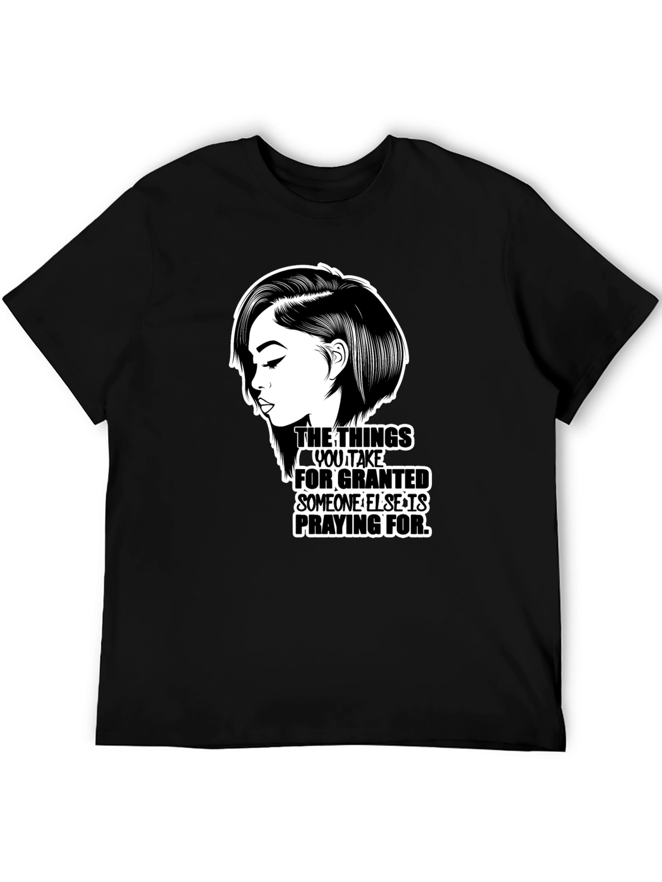 Praying For T-Shirt Black