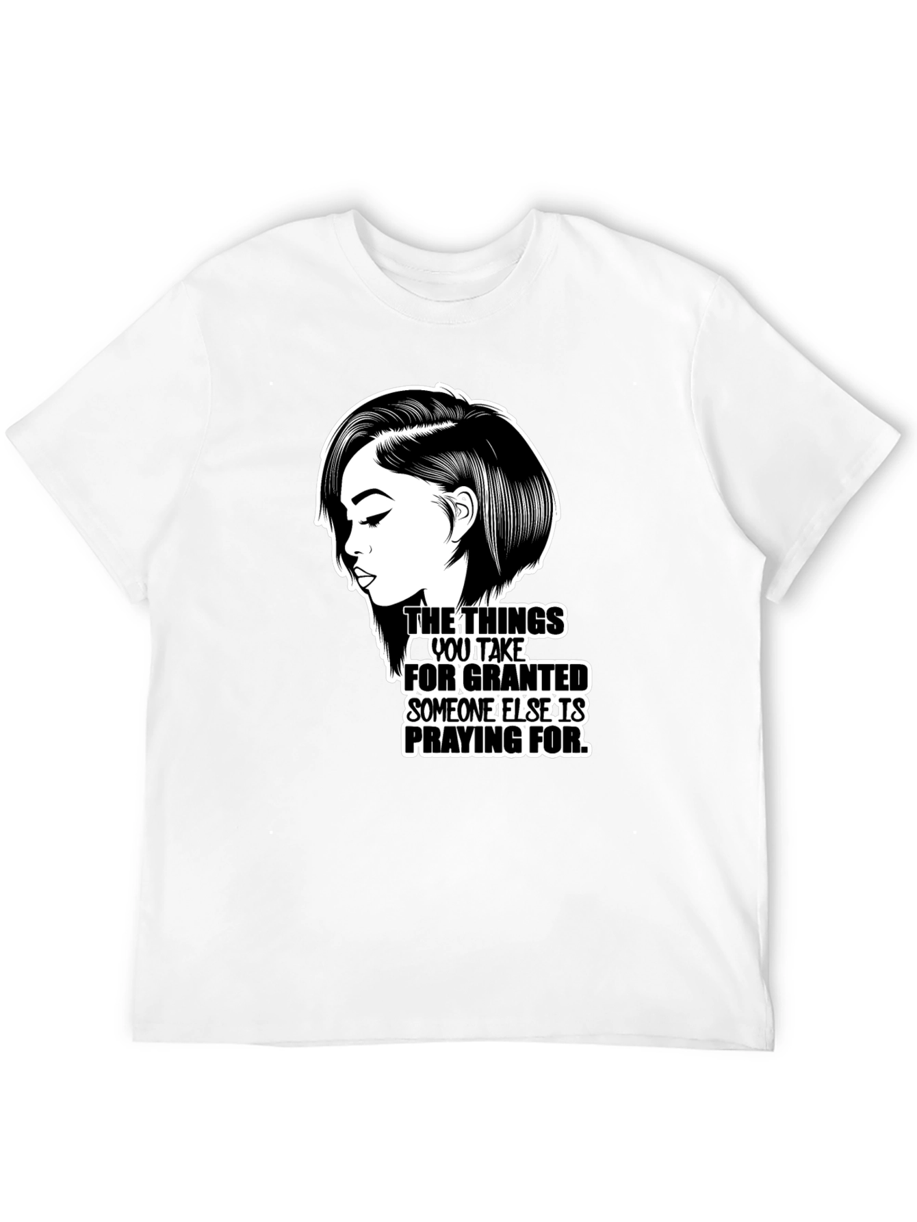 Praying For T-Shirt Black