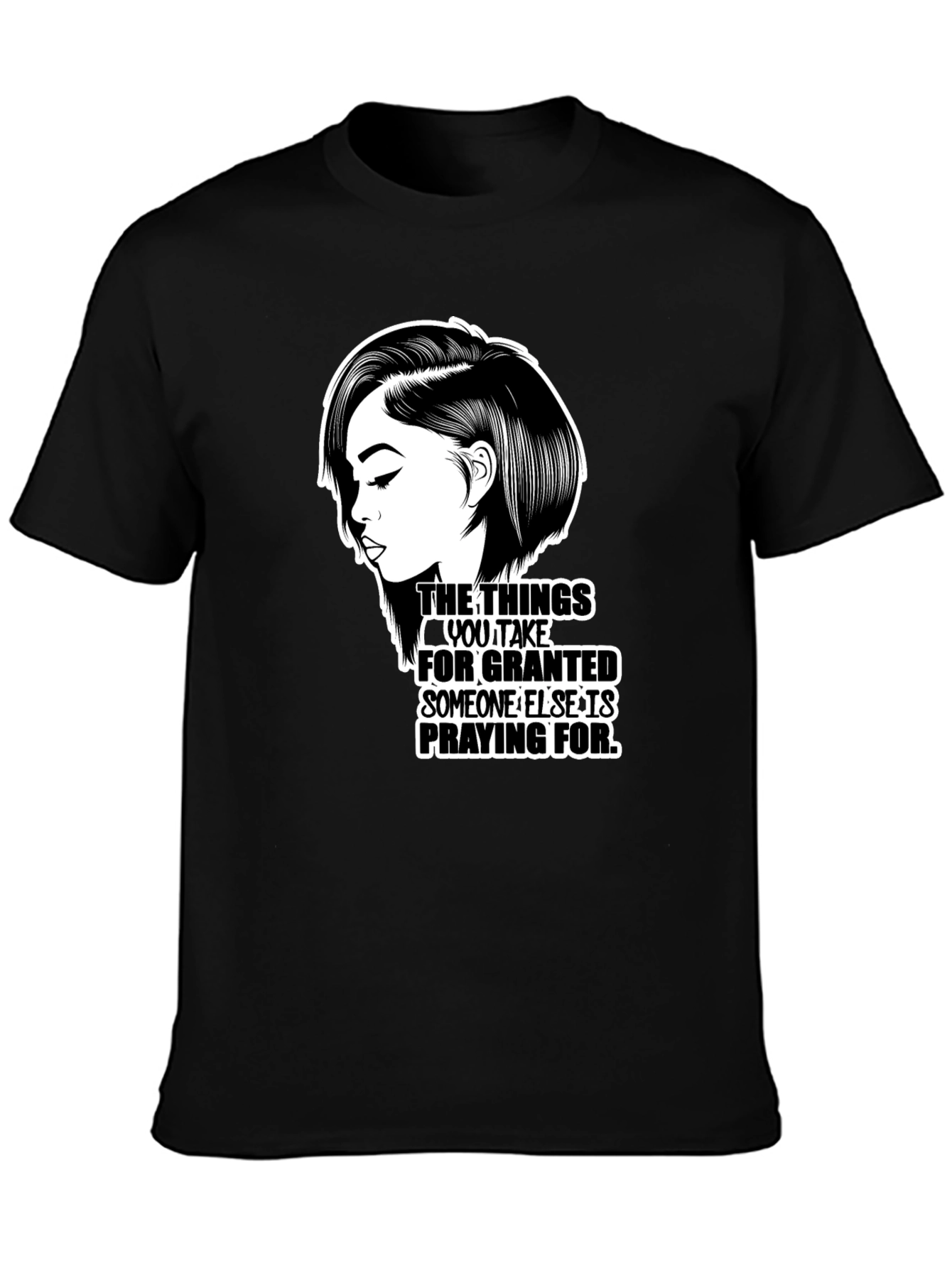 Praying For T-Shirt Black
