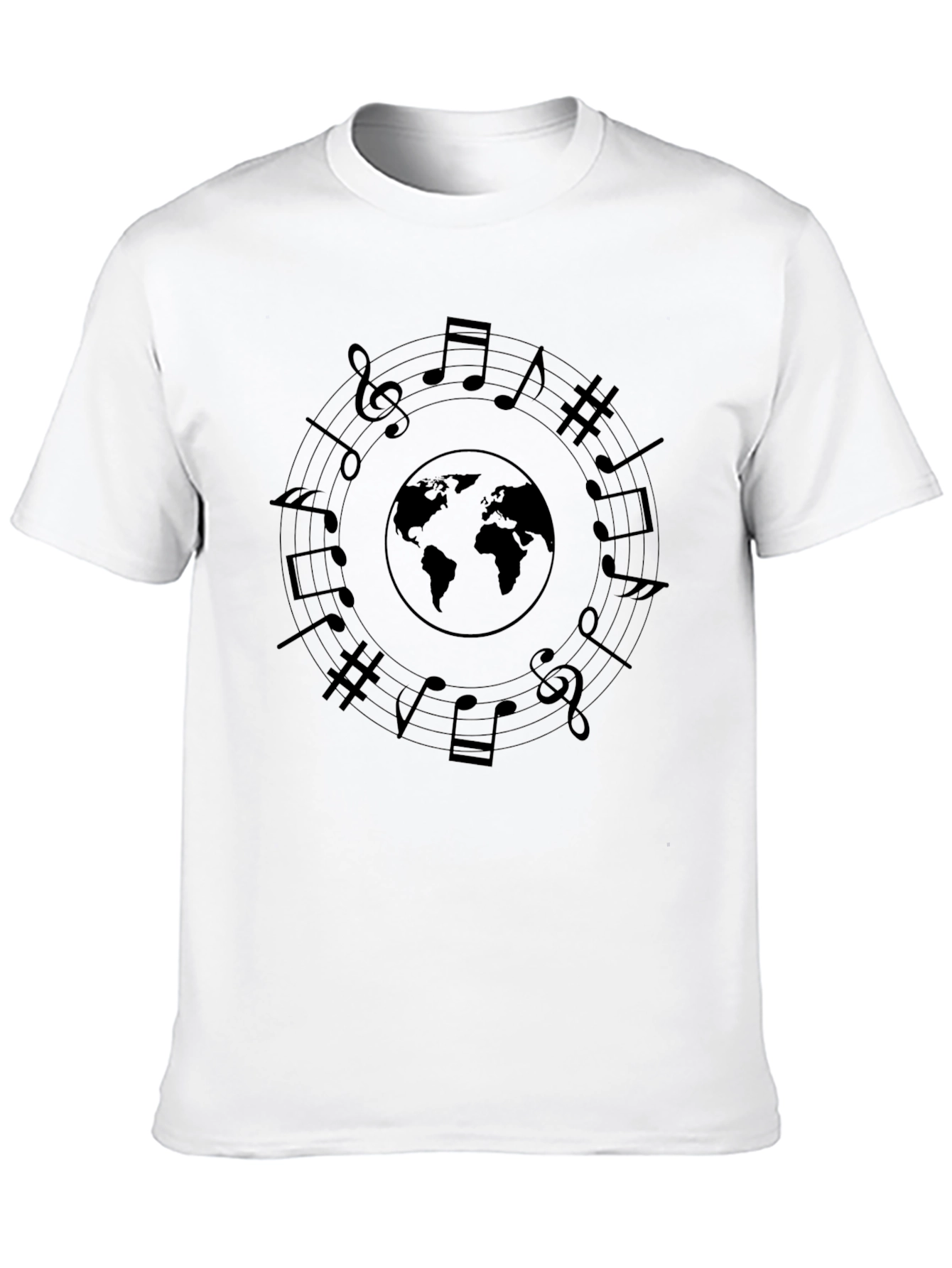 World Music Globe T-Shirt