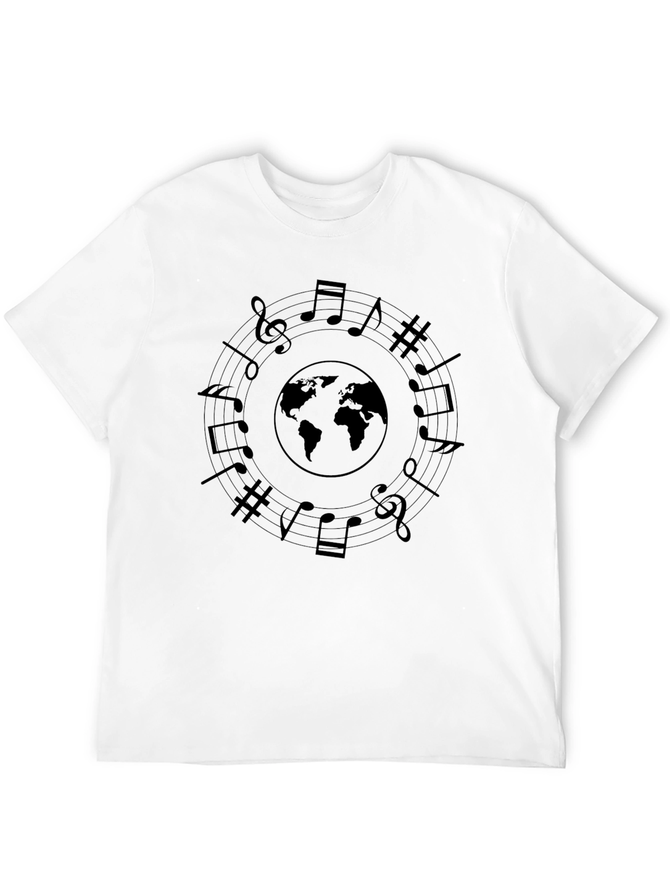 World Music Globe T-Shirt