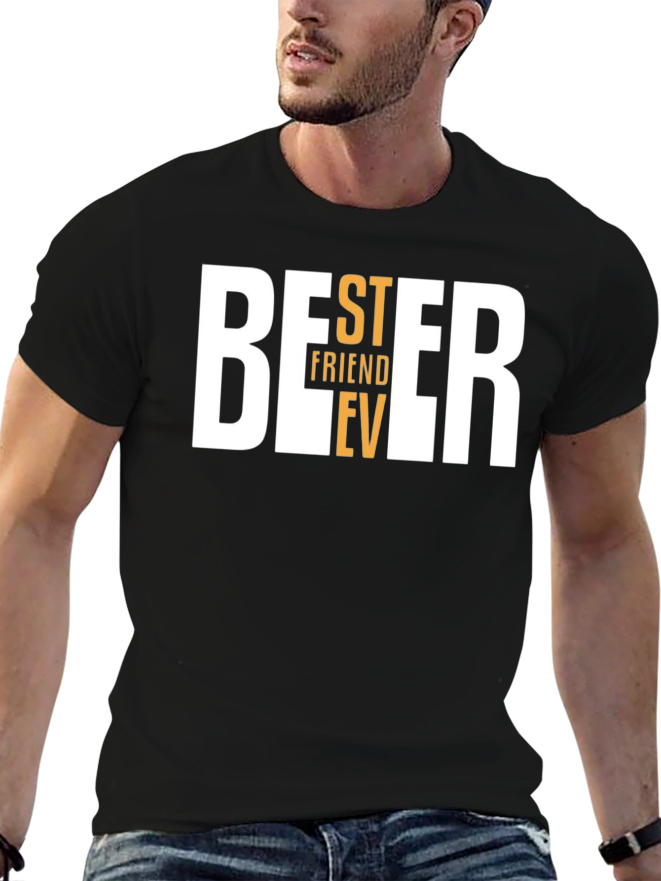 Best Friend Ever Graphic Tee - Cool Casual Shirt