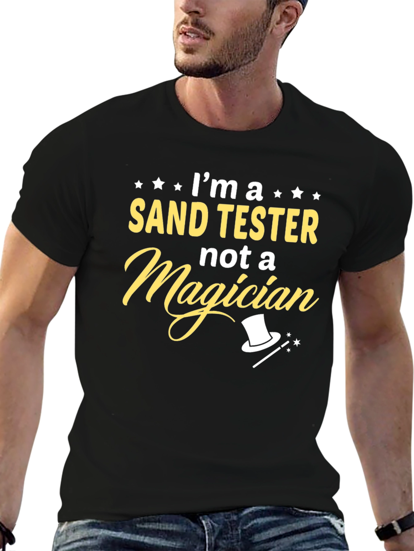 Sand Tester Graphic Tee - Funny Beach T-Shirt